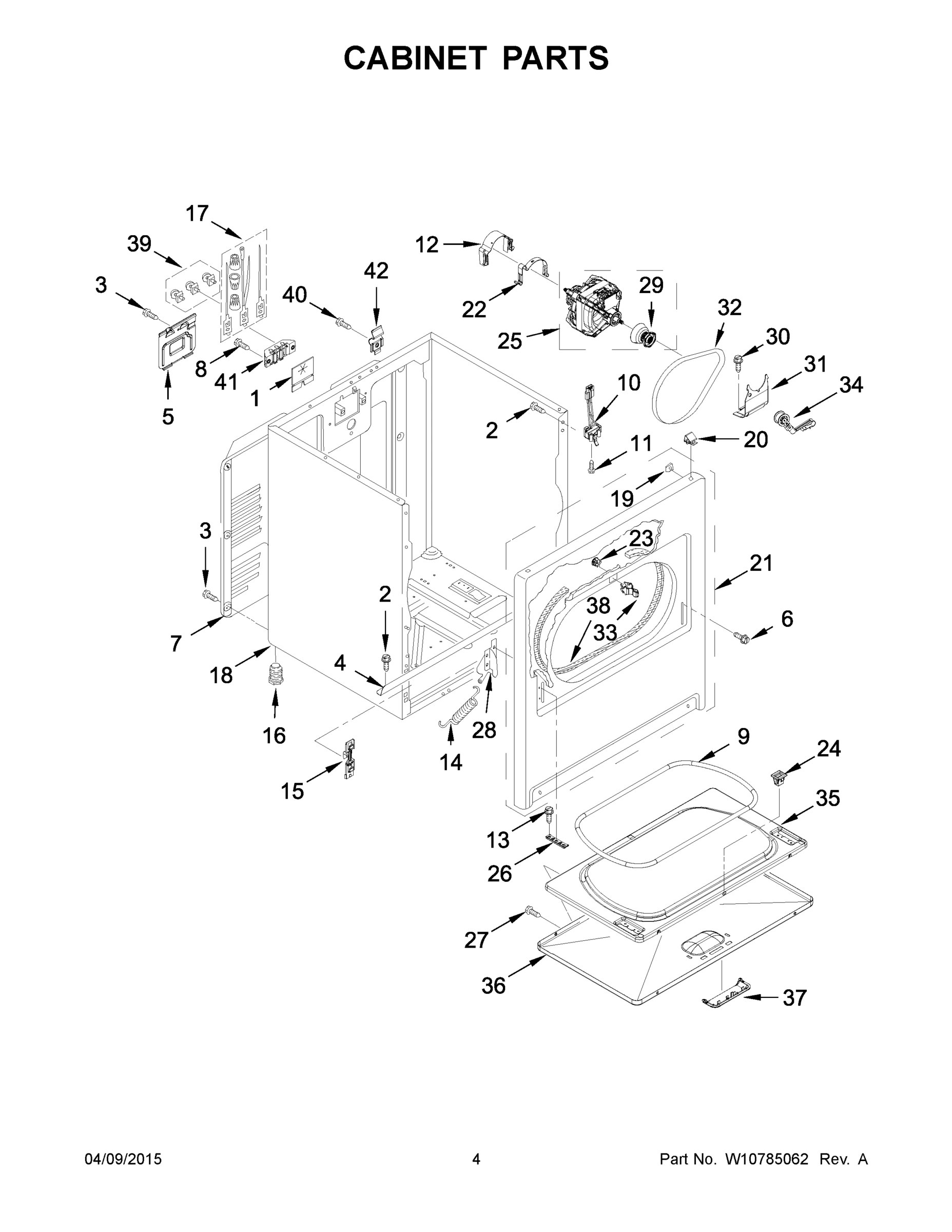 03 - CABINET PARTS
