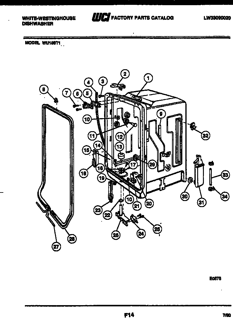 05 - TUB AND FRAME PARTS