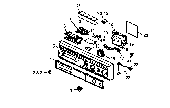 01 - CONTROL PANEL ASSY