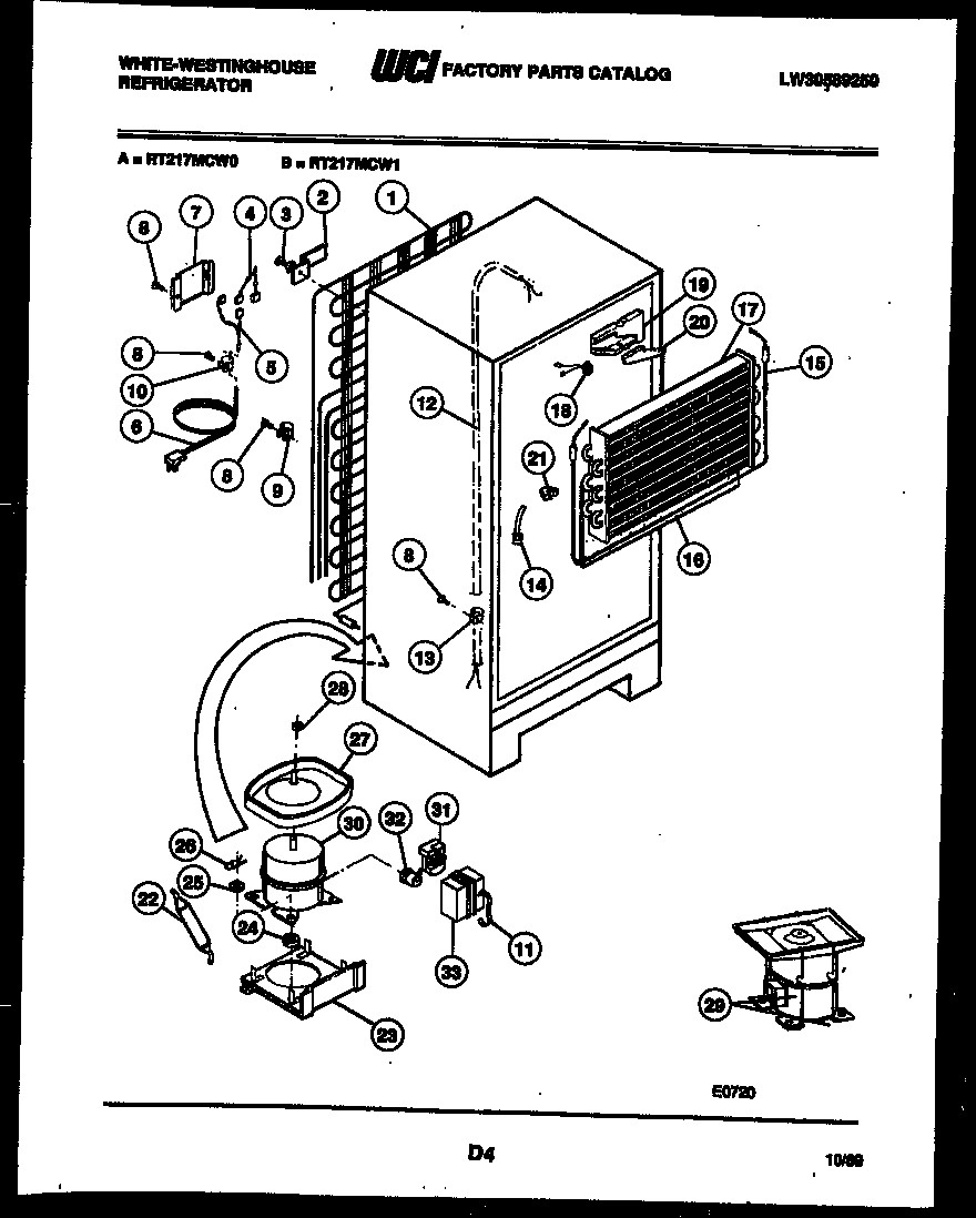 05 - SYSTEM AND AUTOMATIC DEFROST PARTS