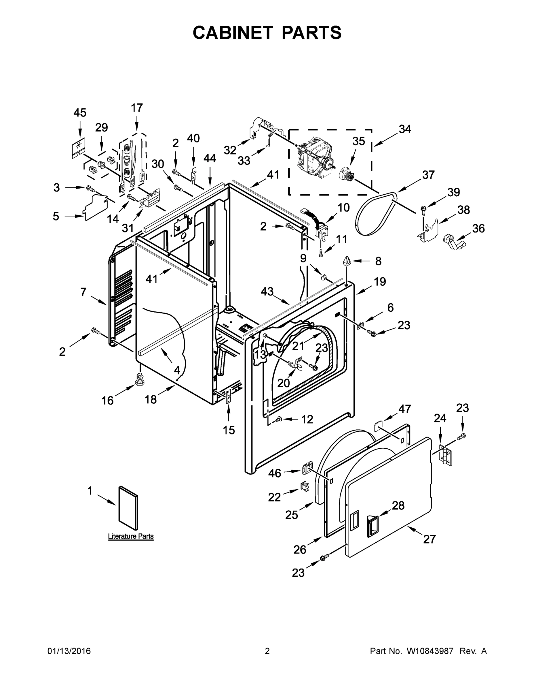 02 - CABINET PARTS