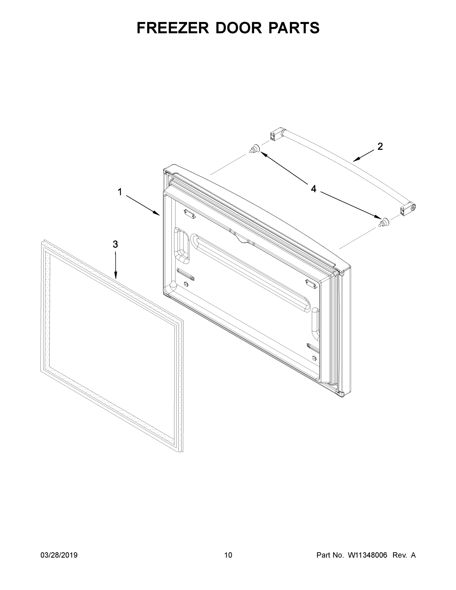06 - FREEZER DOOR PARTS