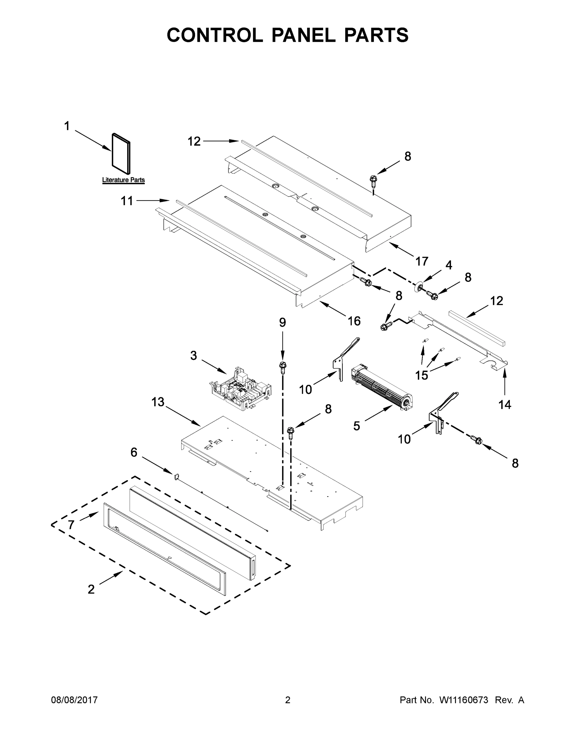 02 - CONTROL PANEL PARTS