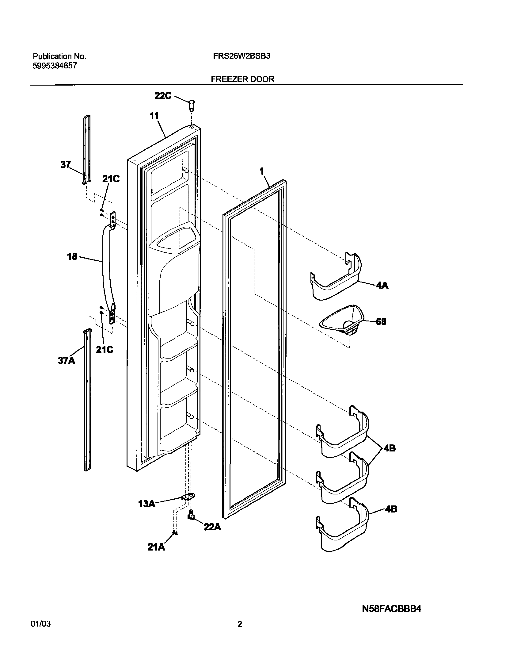 03 - FREEZER DOOR