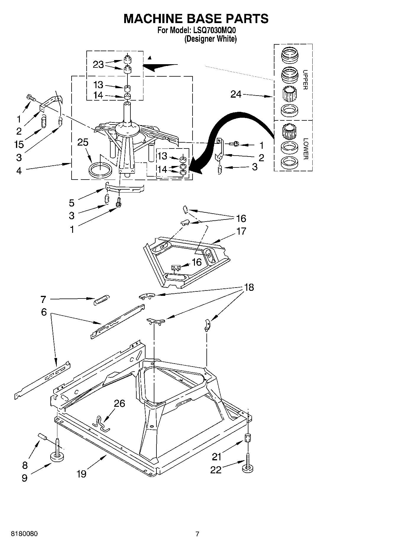 04 - MACHINE BASE PARTS
