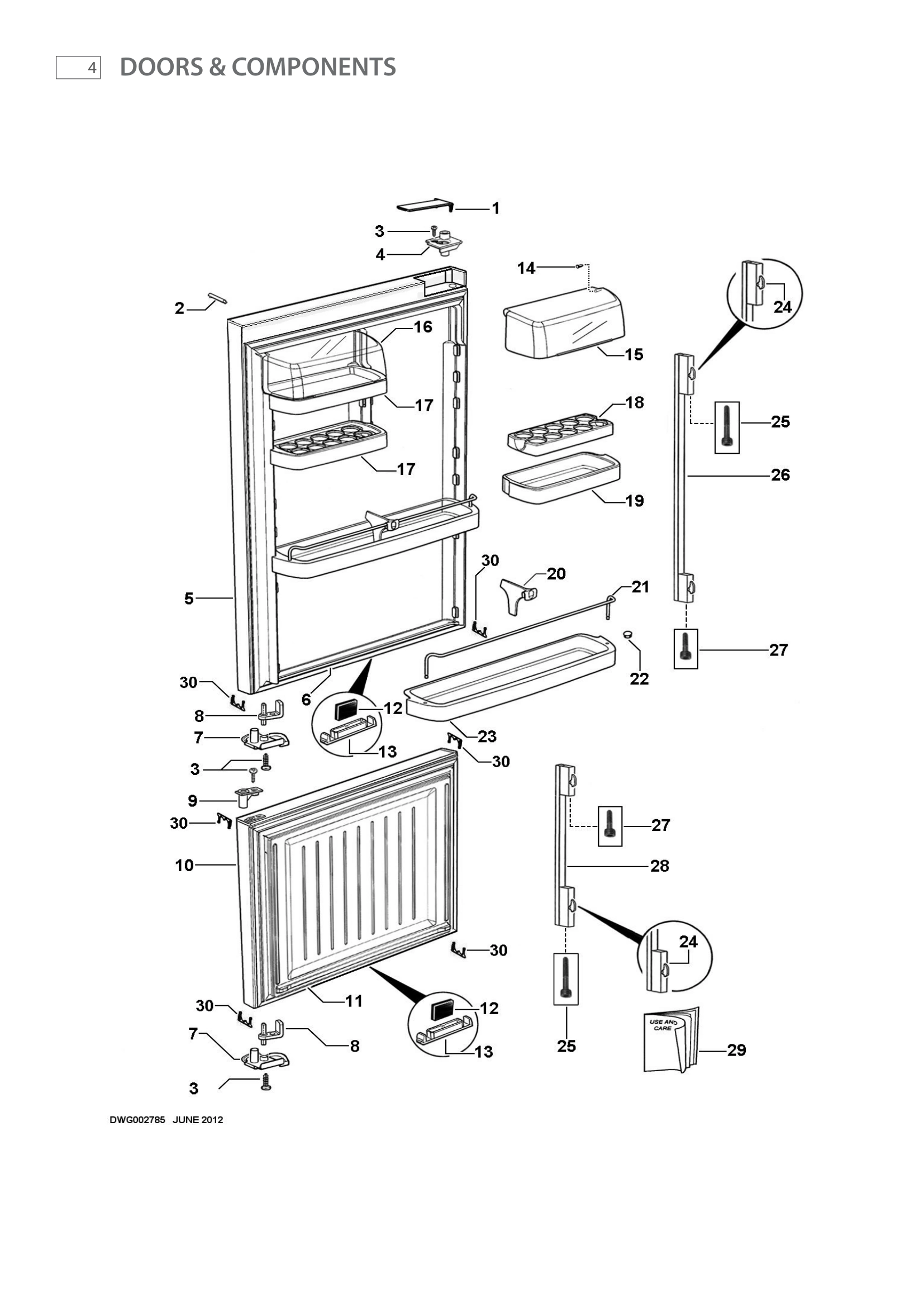 DOORS & COMPONENTS