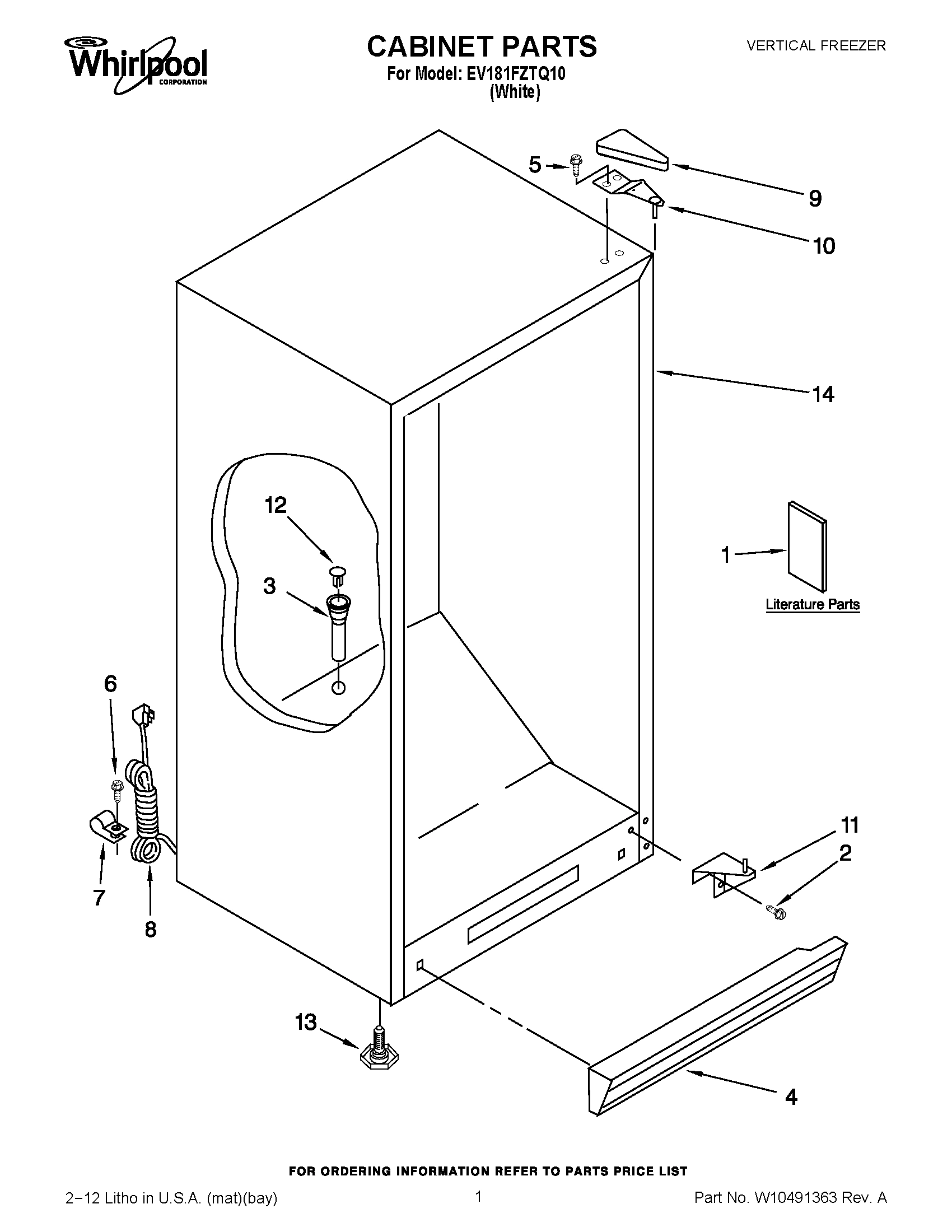 01 - CABINET PARTS