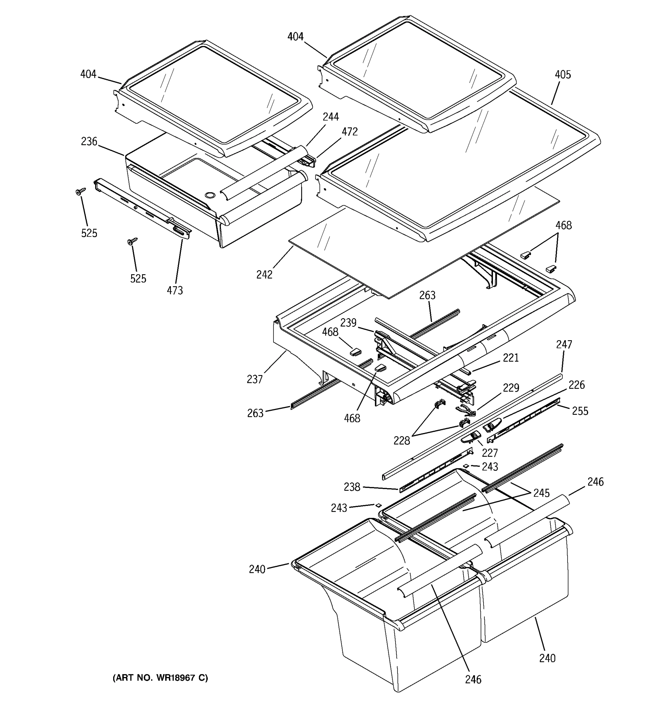 SHELF PARTS