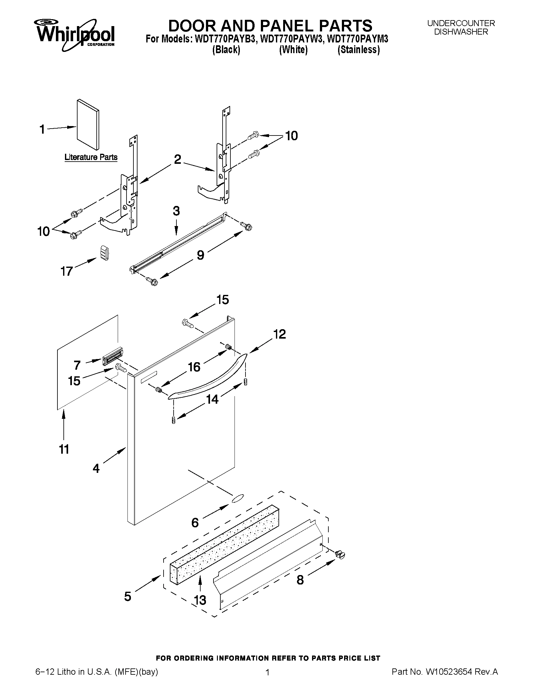 01 - DOOR AND PANEL PARTS