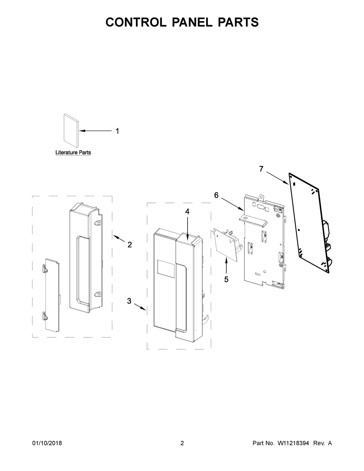 02 - CONTROL PANEL PARTS