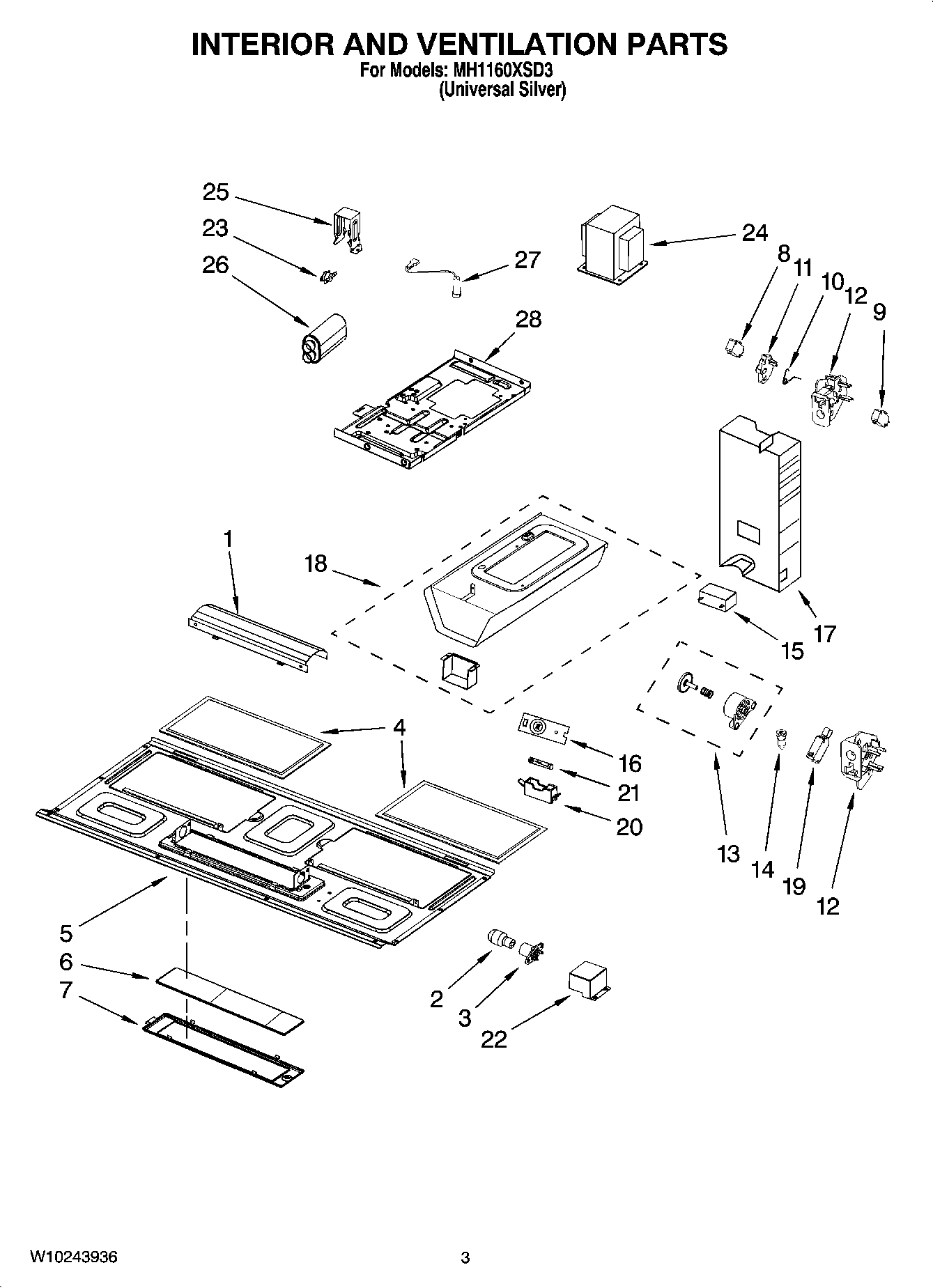03 - INTERIOR AND VENTILATION PARTS