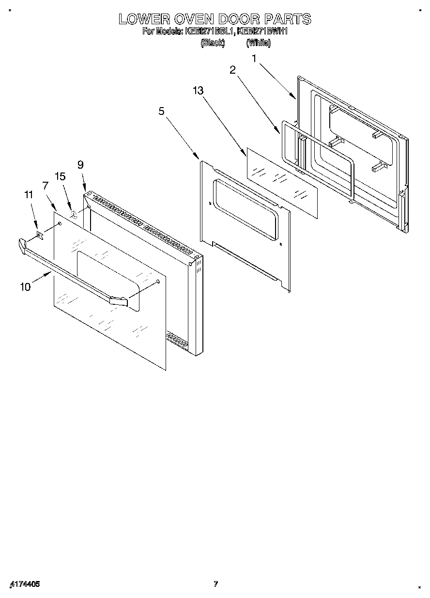 05 - LOWER OVEN DOOR