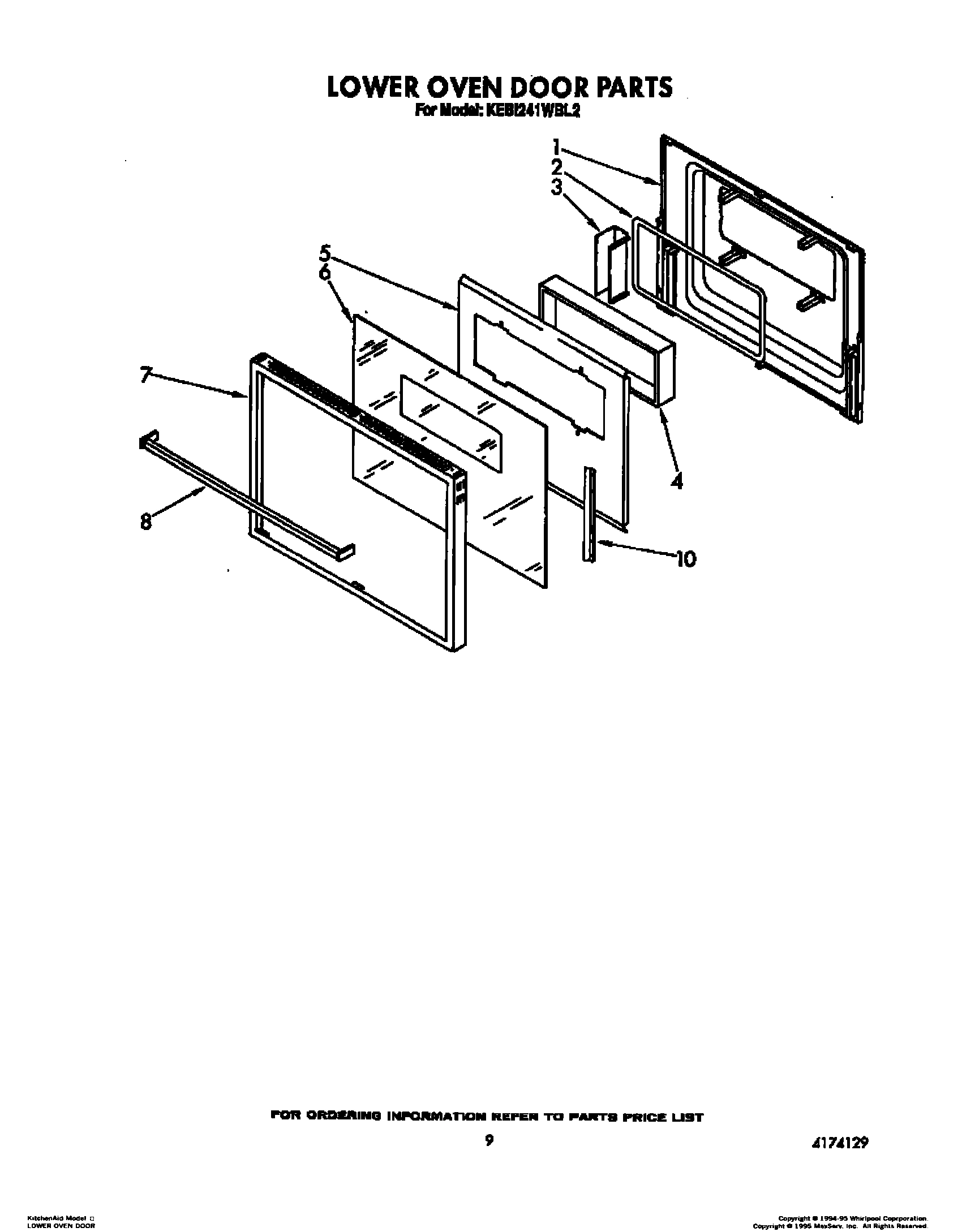 06 - LOWER OVEN DOOR