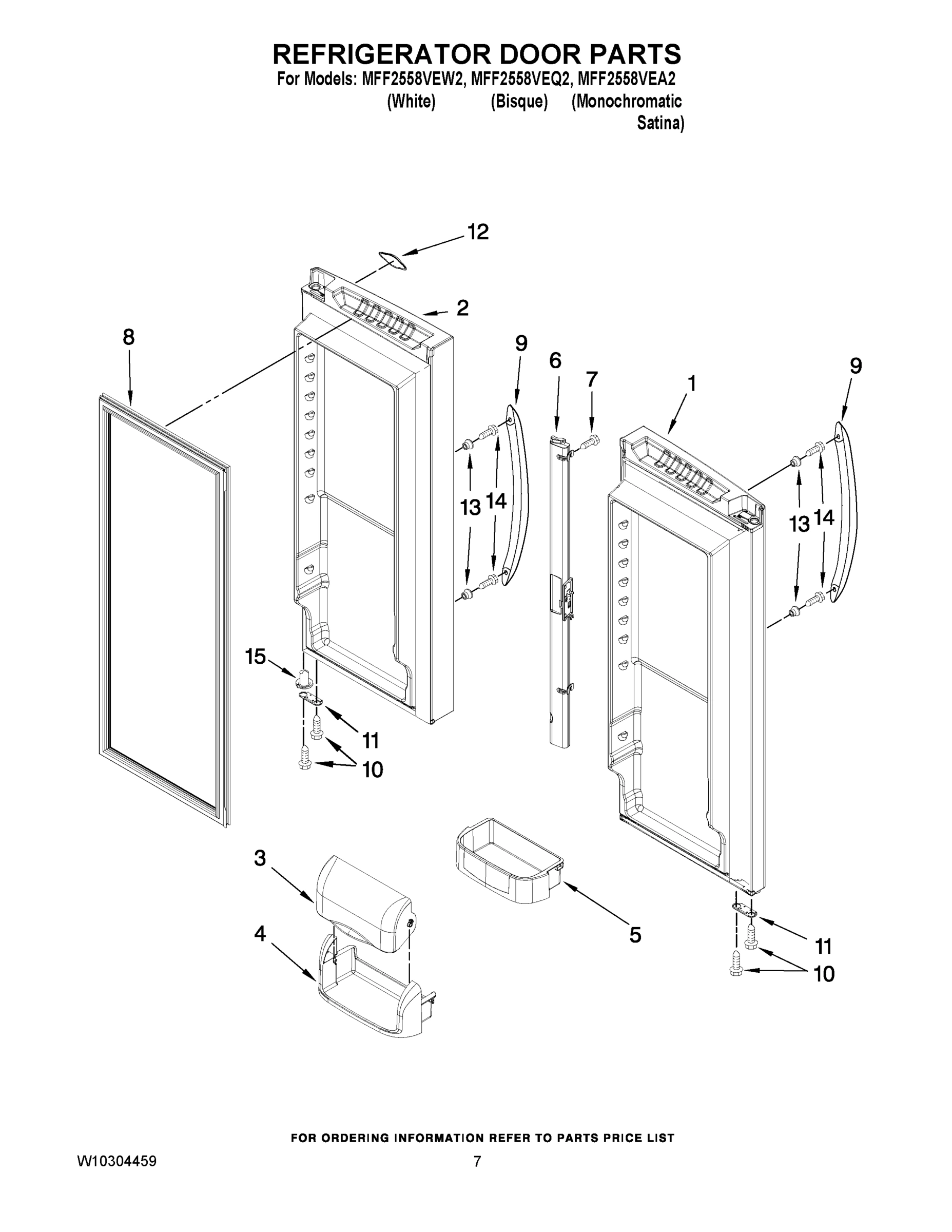 05 - REFRIGERATOR DOOR PARTS