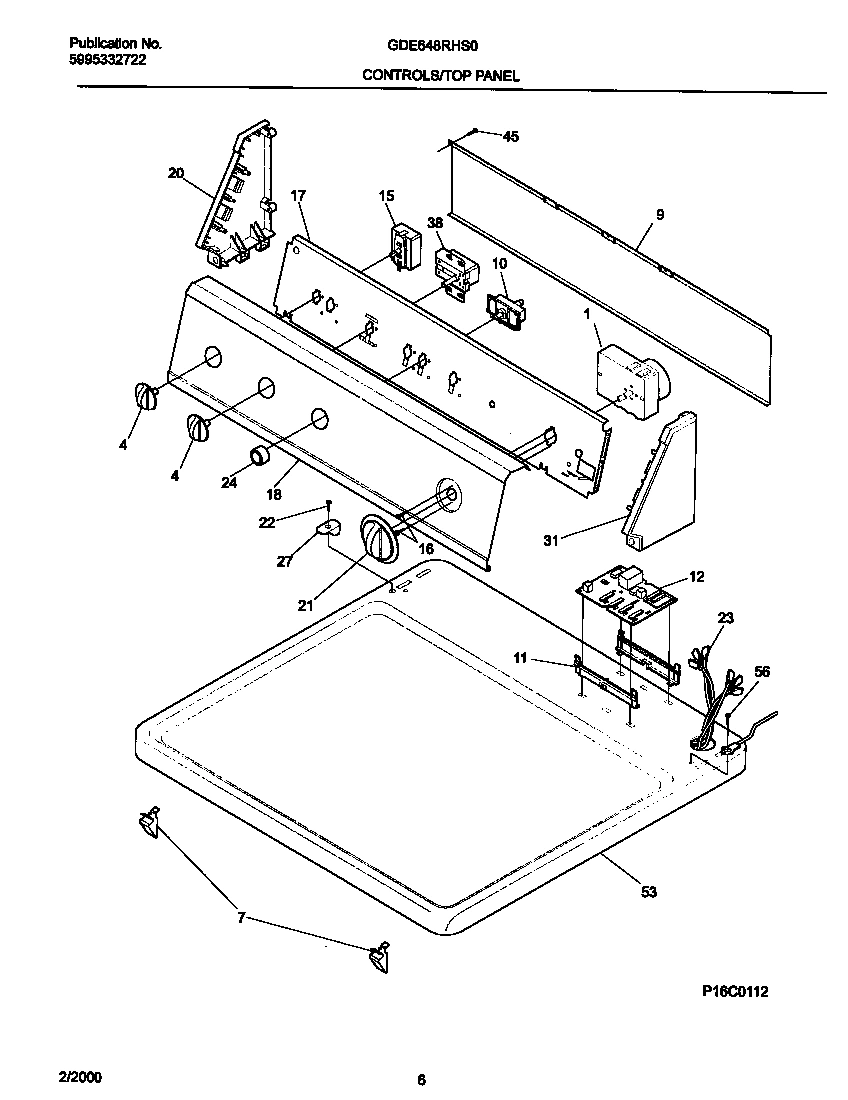 04 - P16C0112 CONTROL PANEL