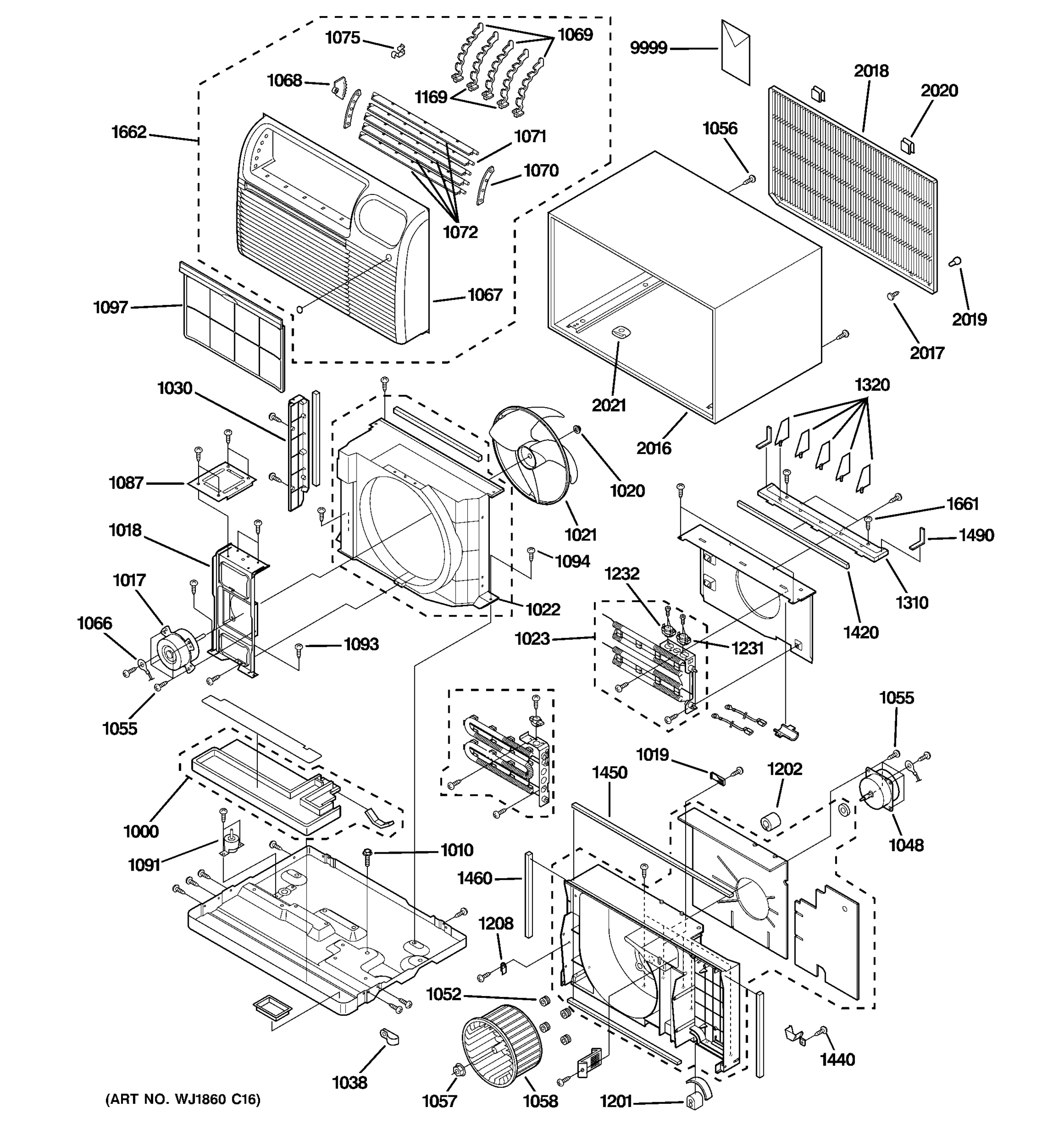 CABINET & COMPONENTS