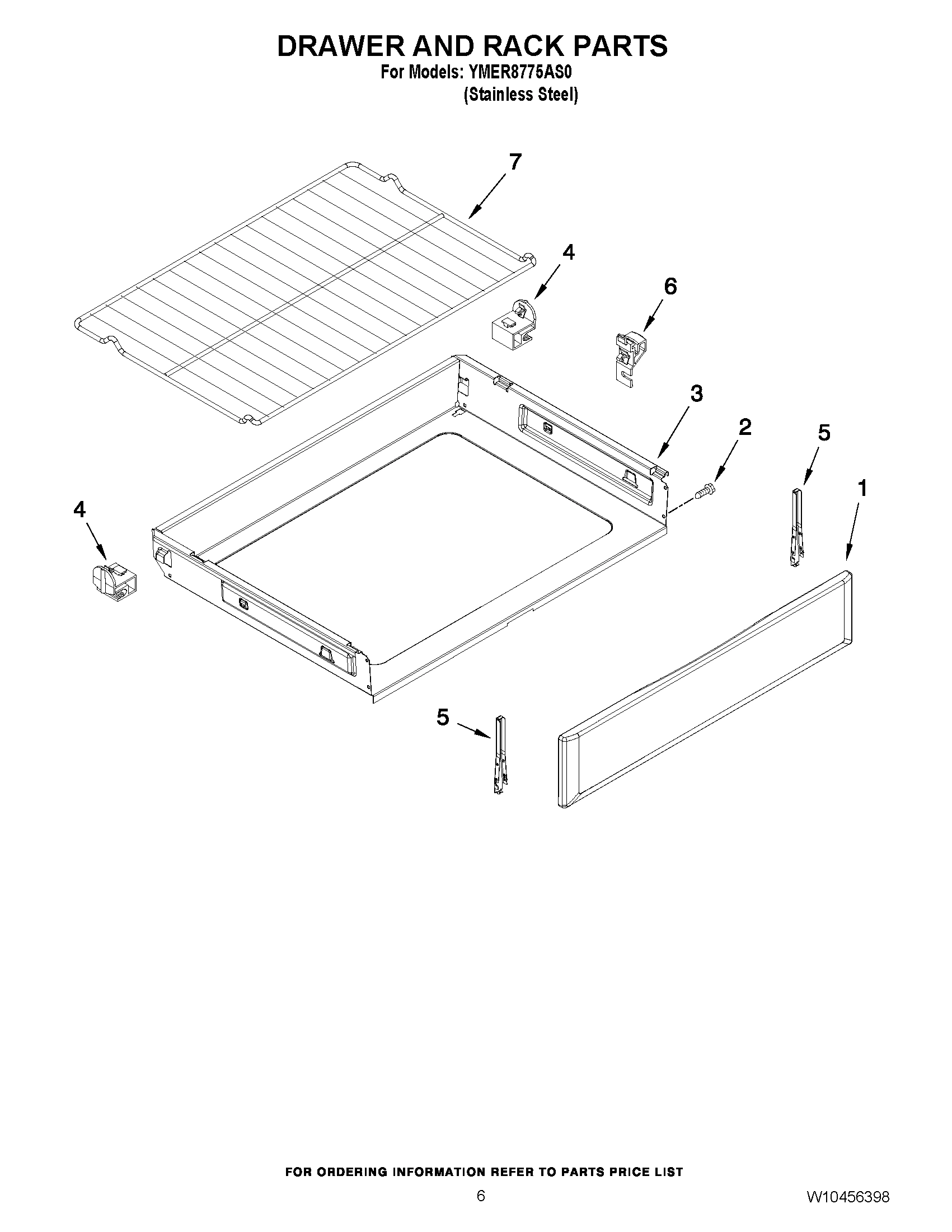 05 - DRAWER AND RACK PARTS