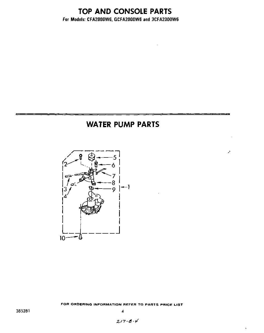 03 - WATER PUMP