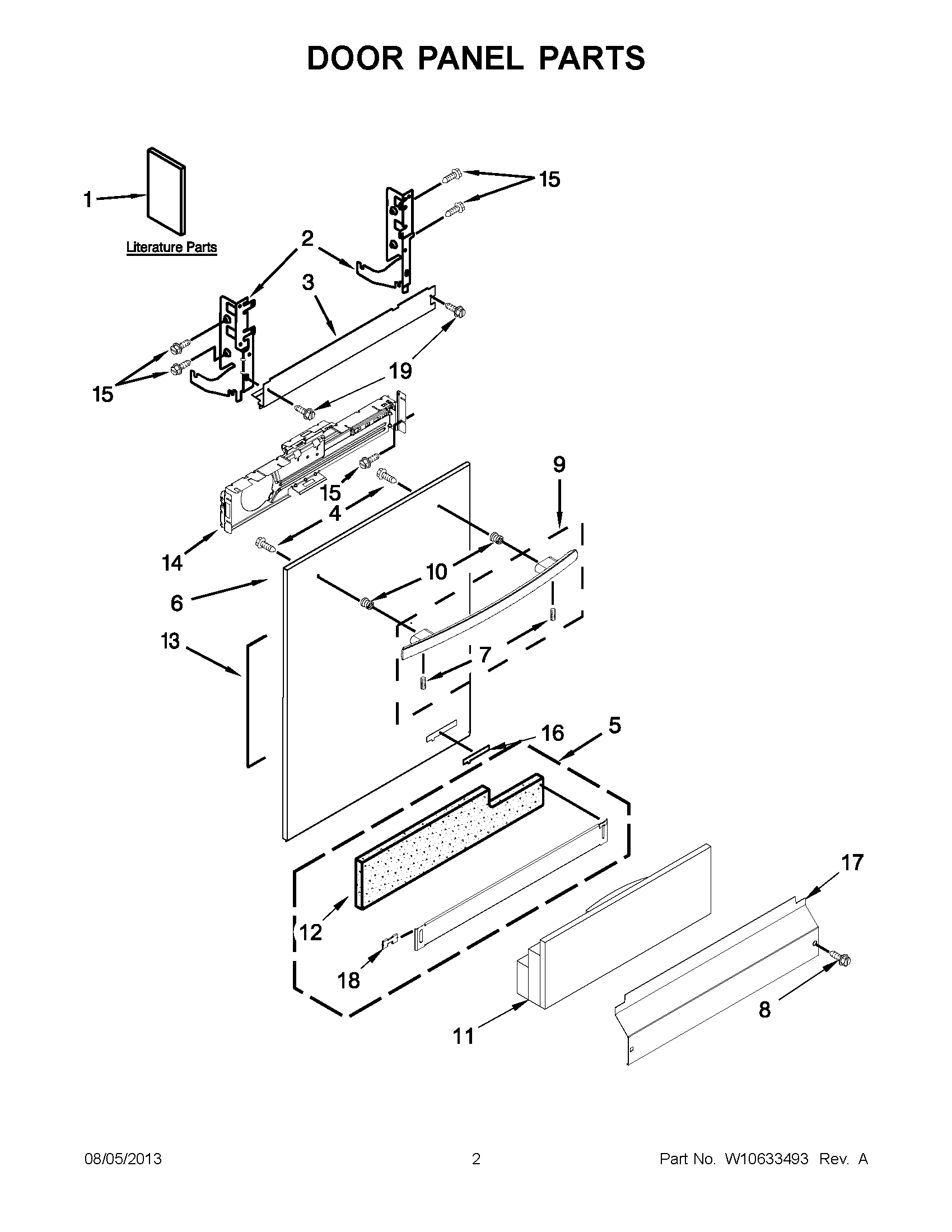 01 - DOOR PANEL PARTS