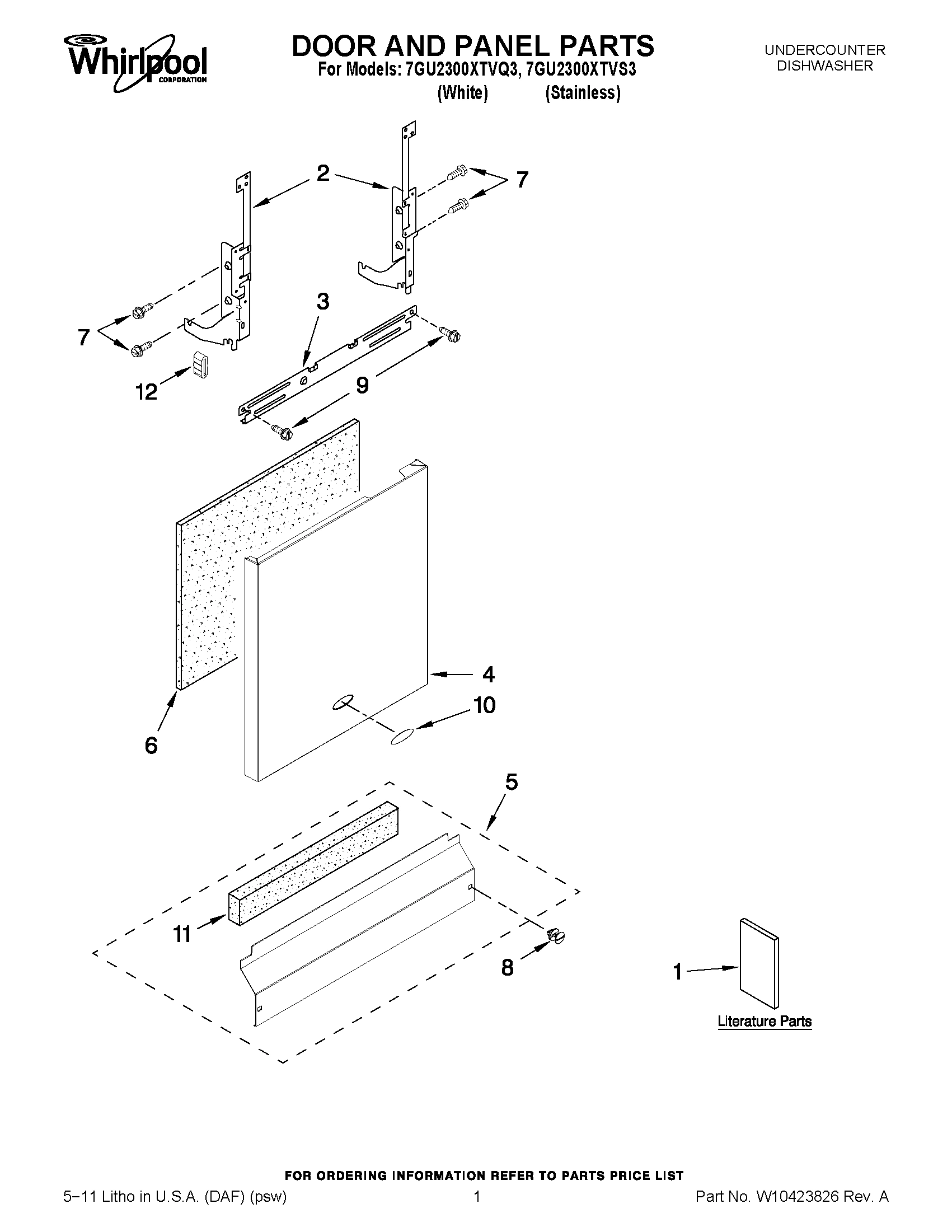 01 - DOOR AND PANEL PARTS