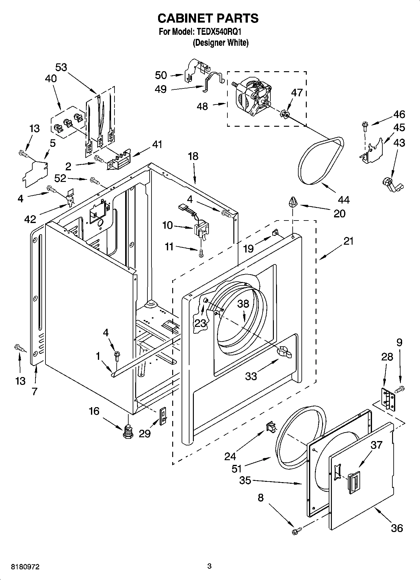 02 - CABINET PARTS