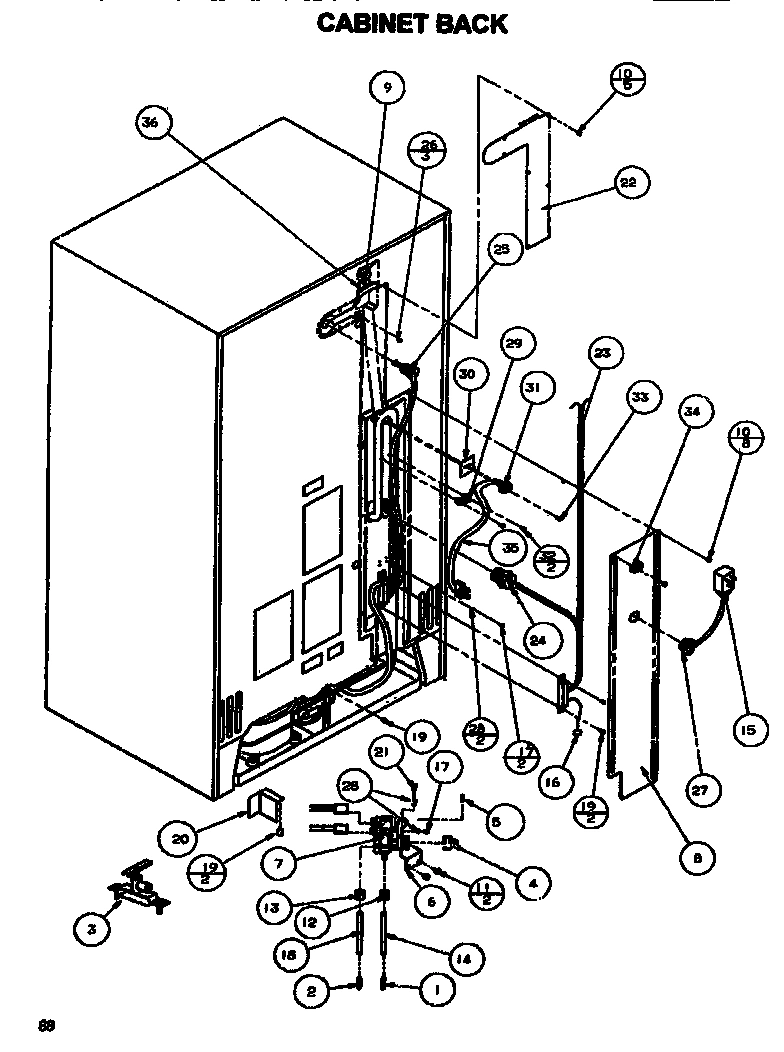 01 - CABINET BACK