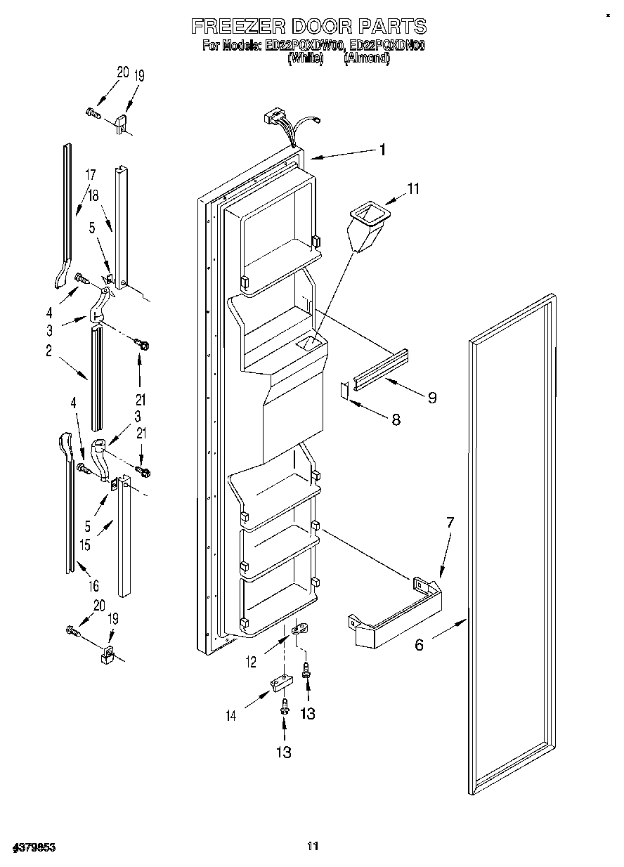 08 - FREEZER DOOR