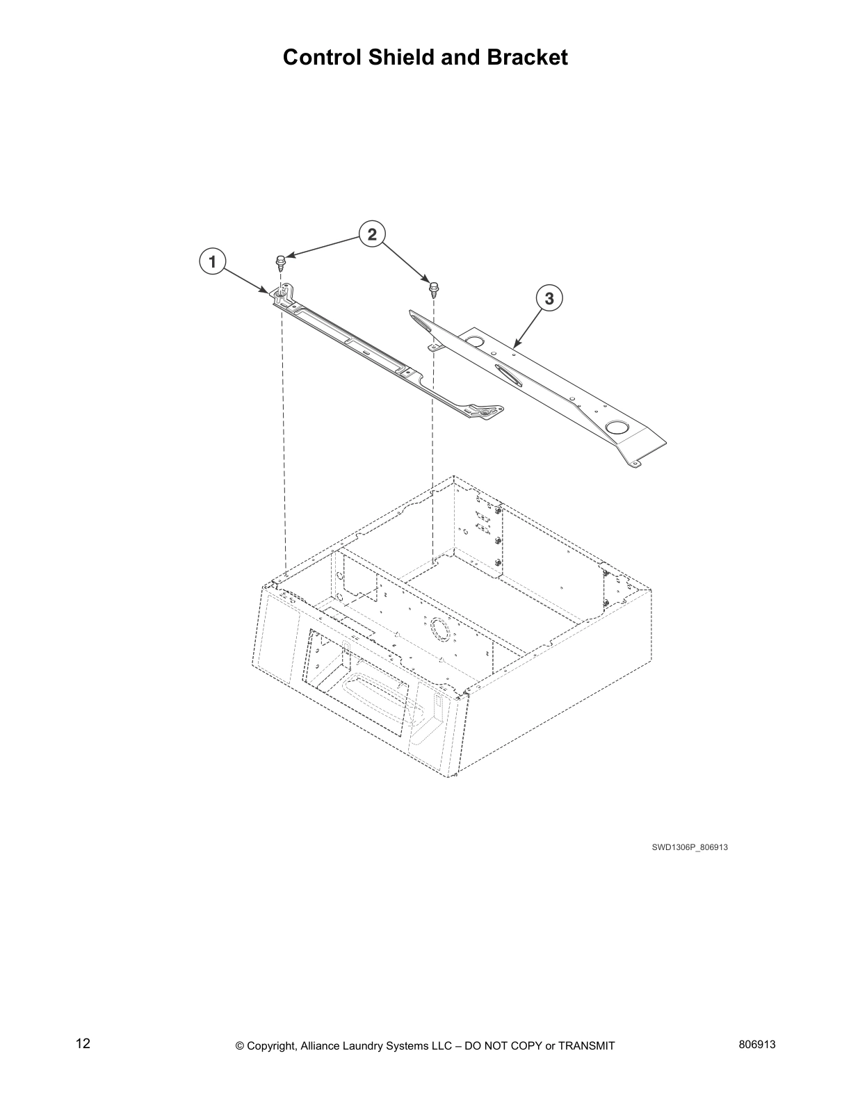 Control Shield and Bracket
