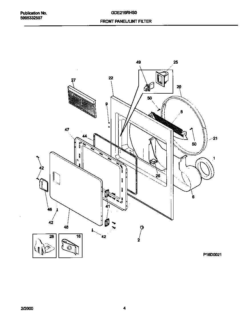 03 - P16D0021 FRNT PNL,DOOR