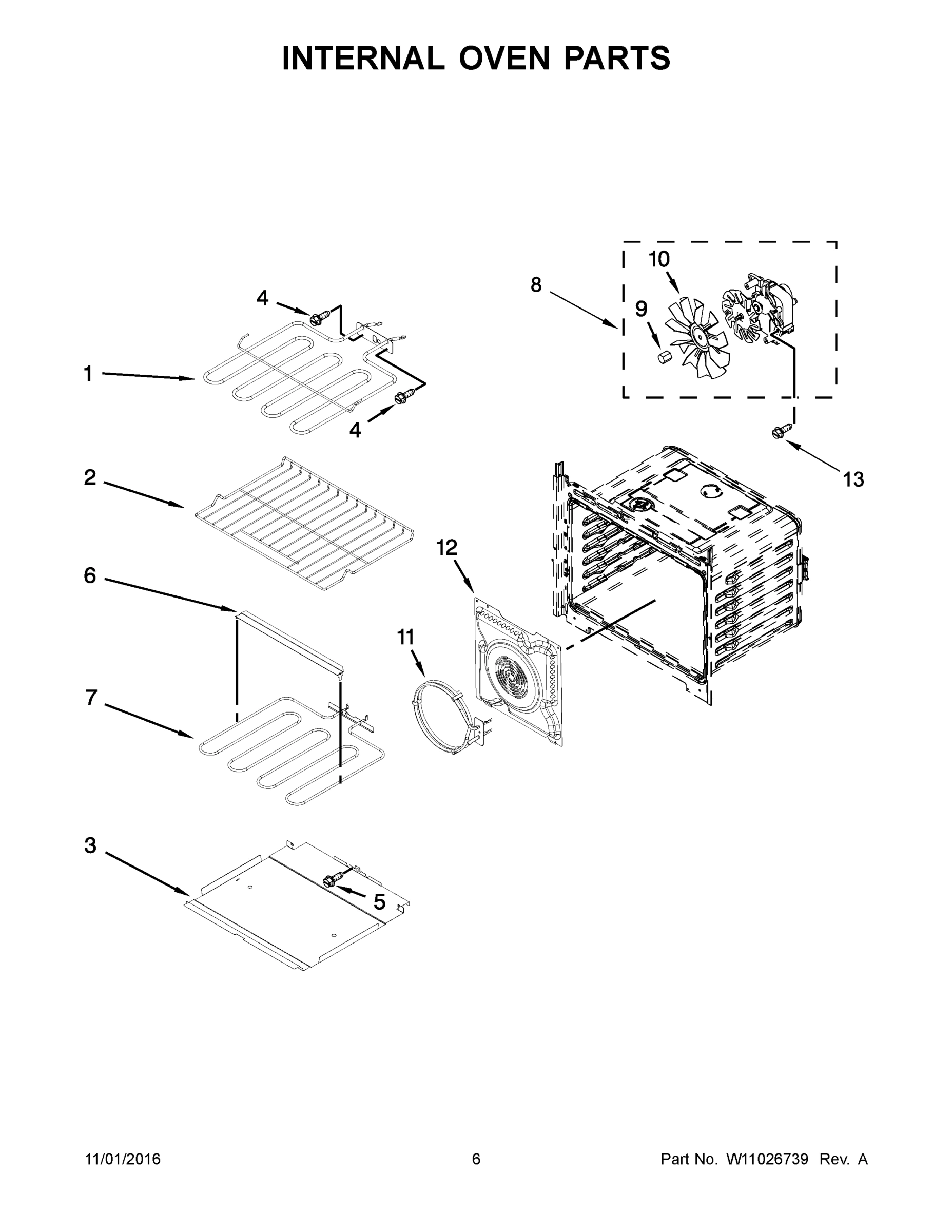 04 - INTERNAL OVEN PARTS