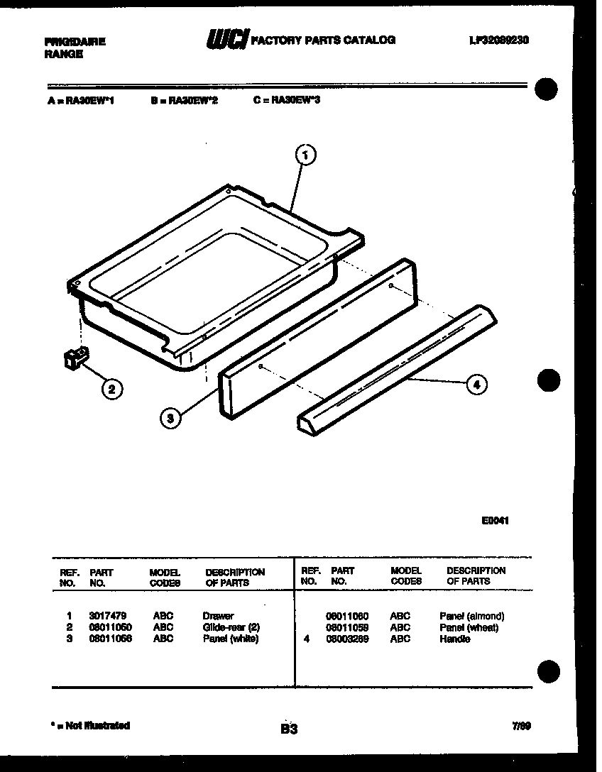 07 - DRAWER PARTS