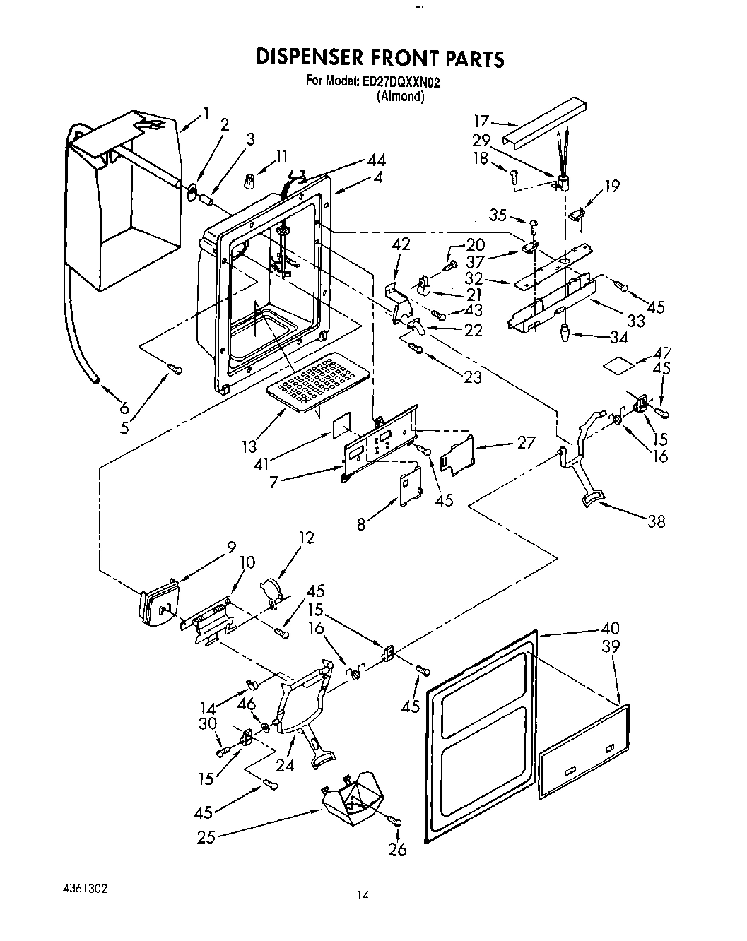 09 - DISPENSER FRONT