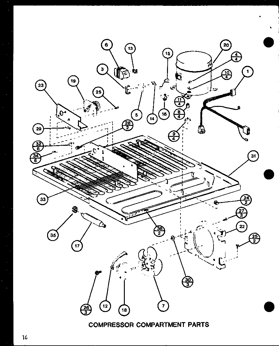 01 - COMPRESSOR COMPARTMENT PARTS