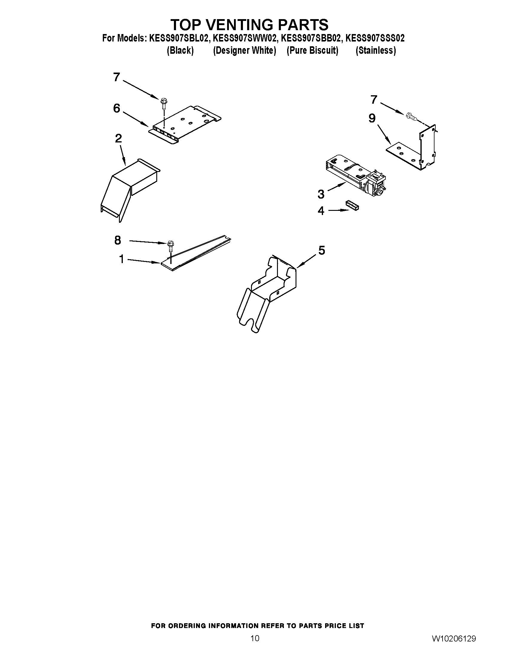 07 - TOP VENTING PARTS