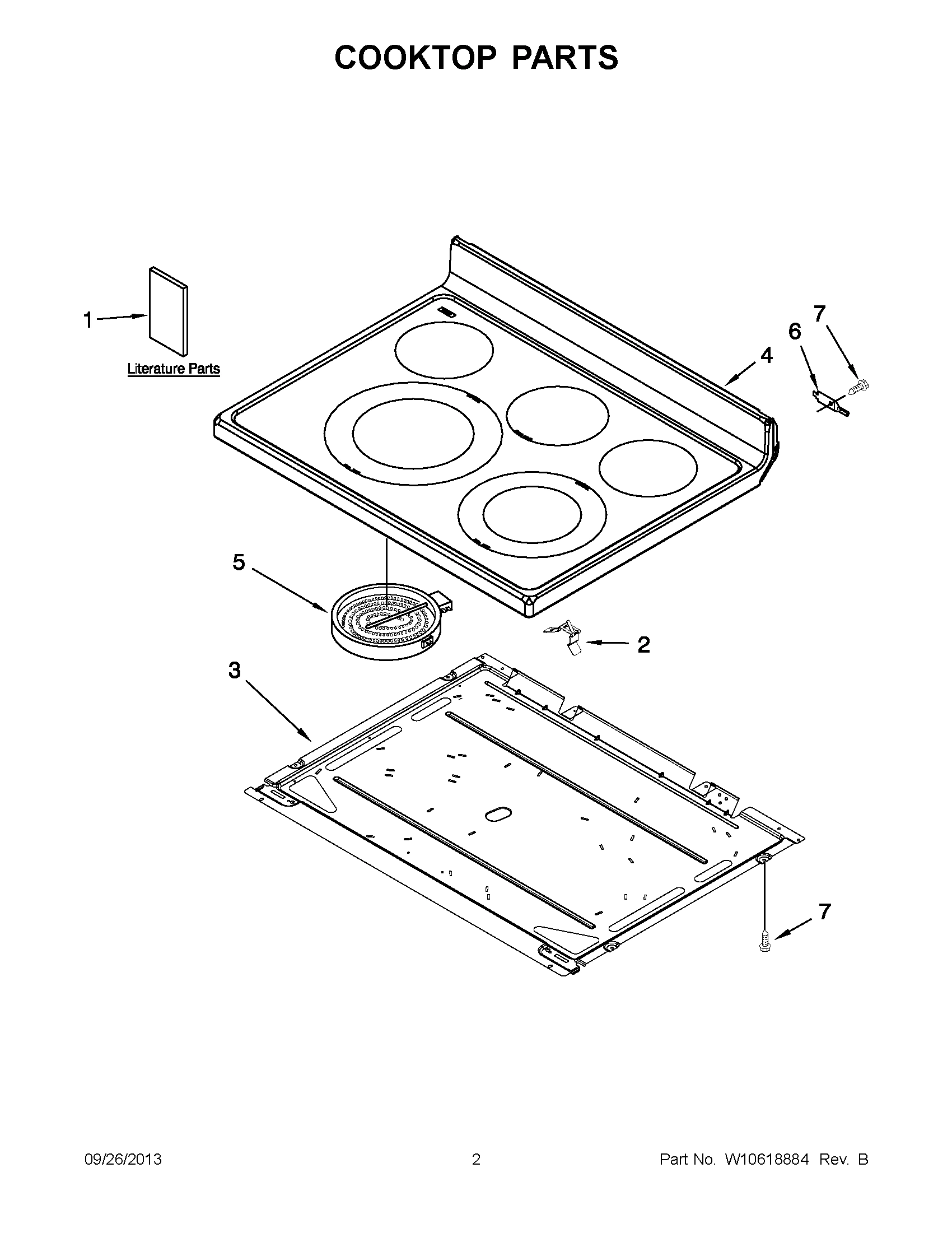 02 - COOKTOP PARTS