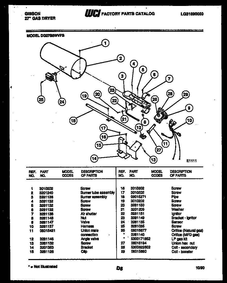 05 - BURNER, IGNITER AND VALVE