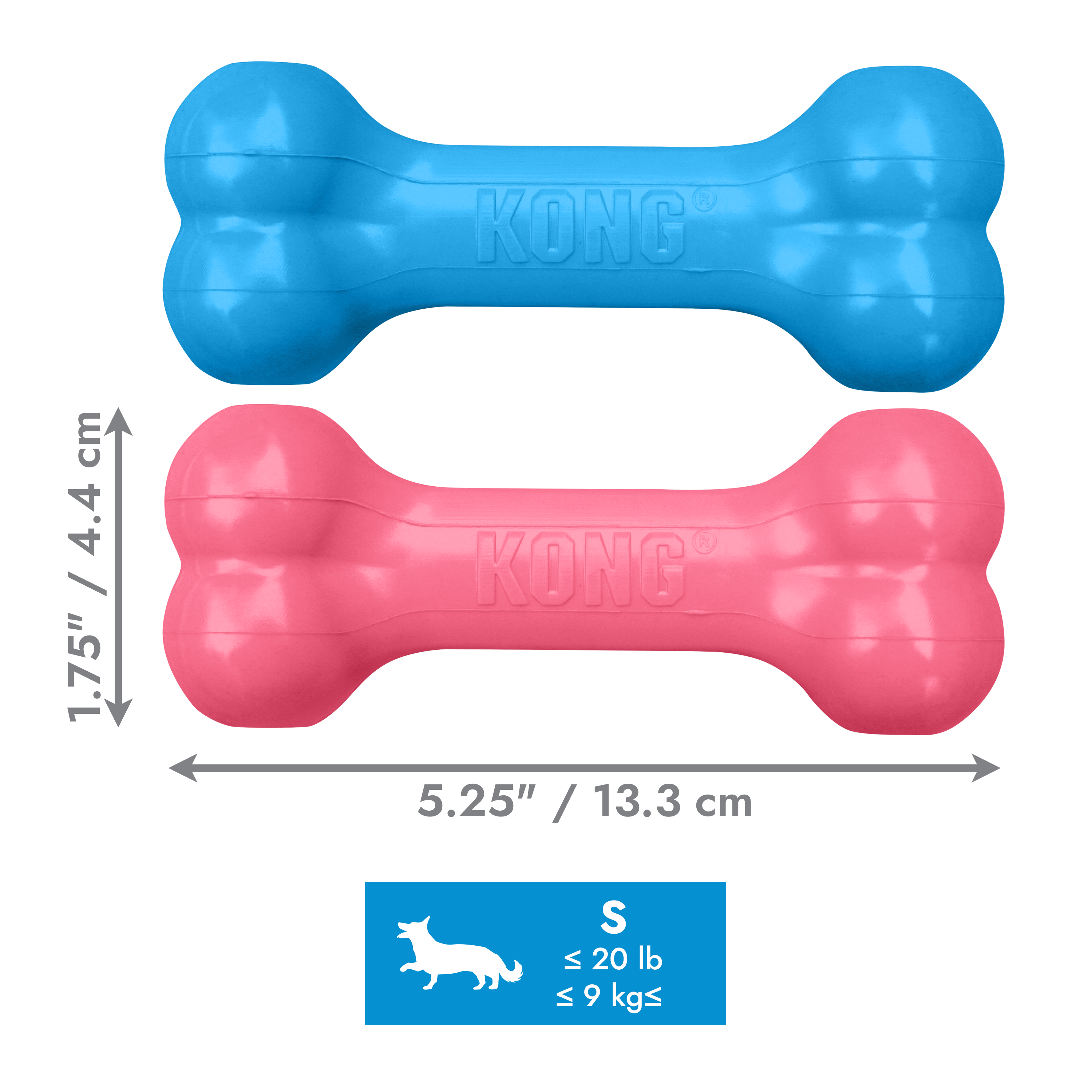 KONG Puppy Goodie Bone dimoffpack product image