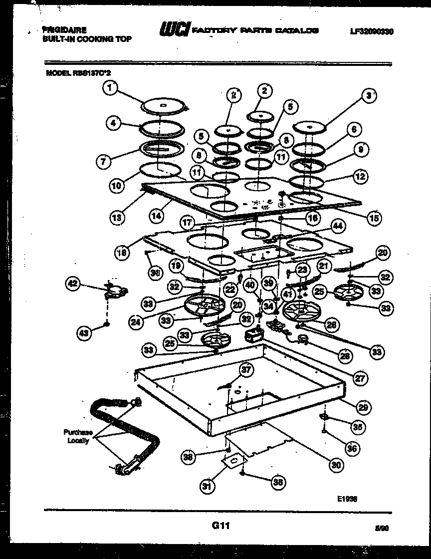 02 - COOKTOP PARTS