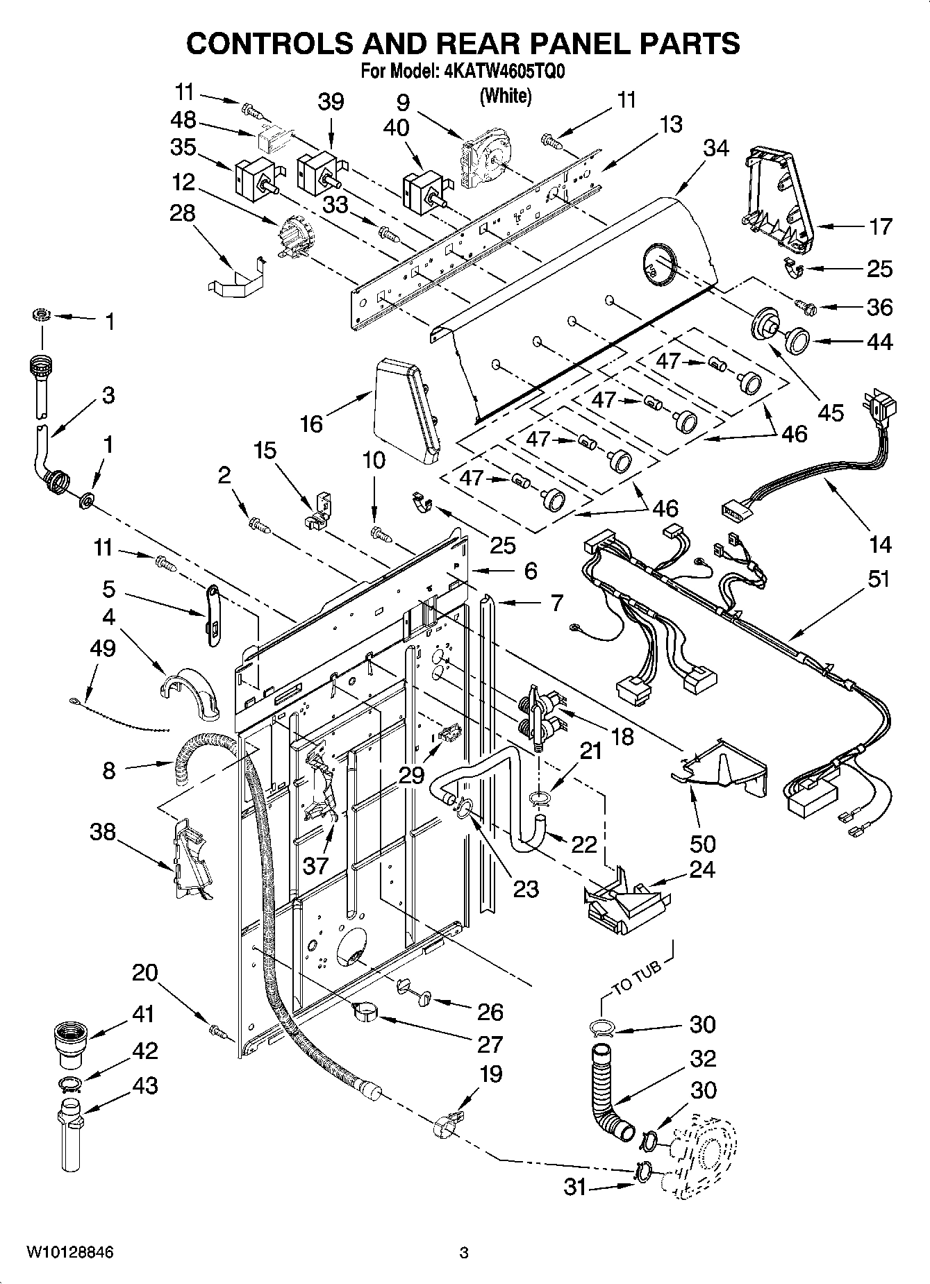 02 - CONTROLS AND REAR PANEL PARTS