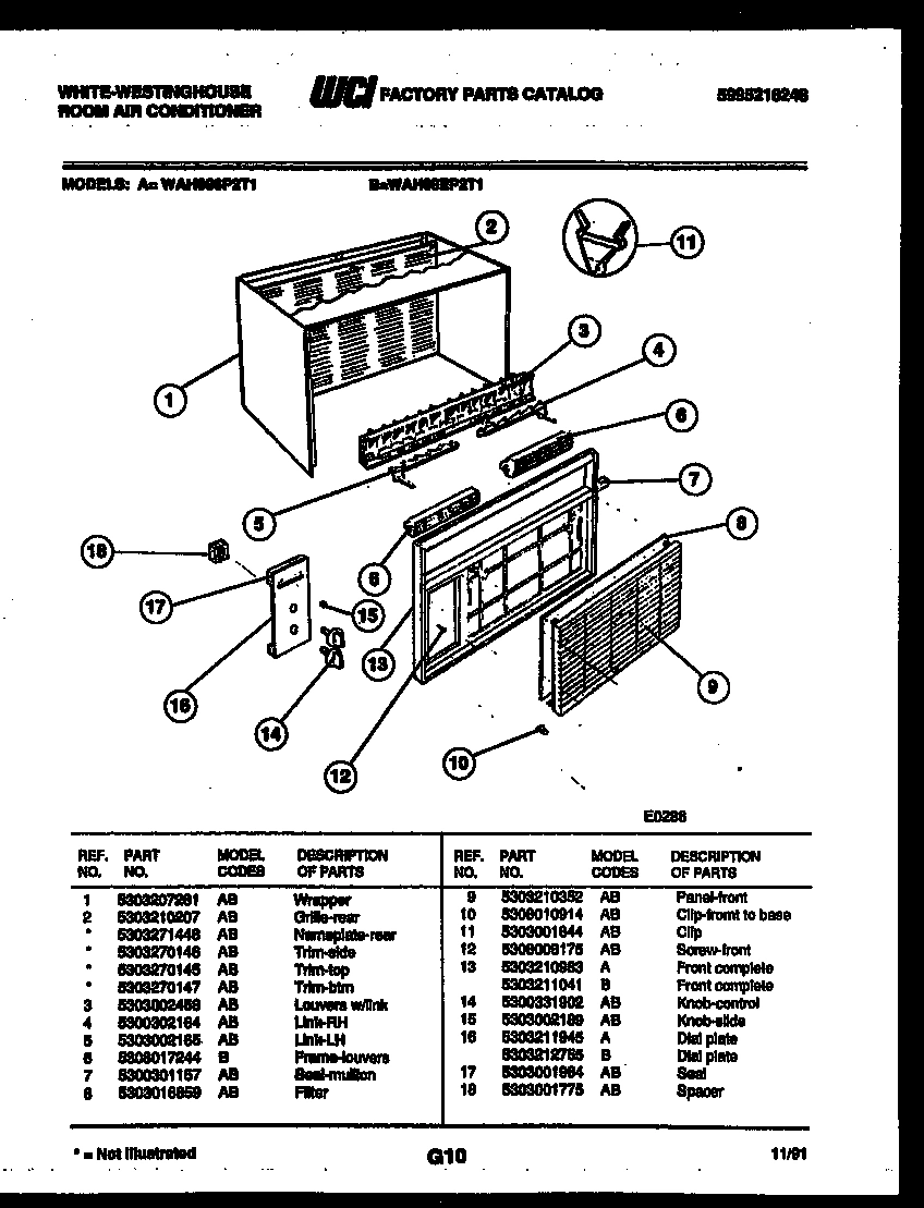 02 - CABINET PARTS
