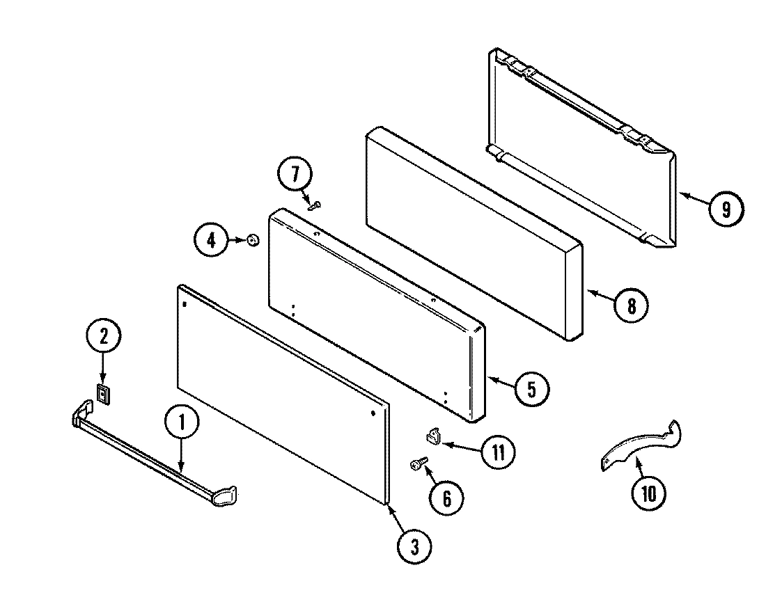 02 - BROILER DRAWER (9212XP, 9112XP, 9112VP)