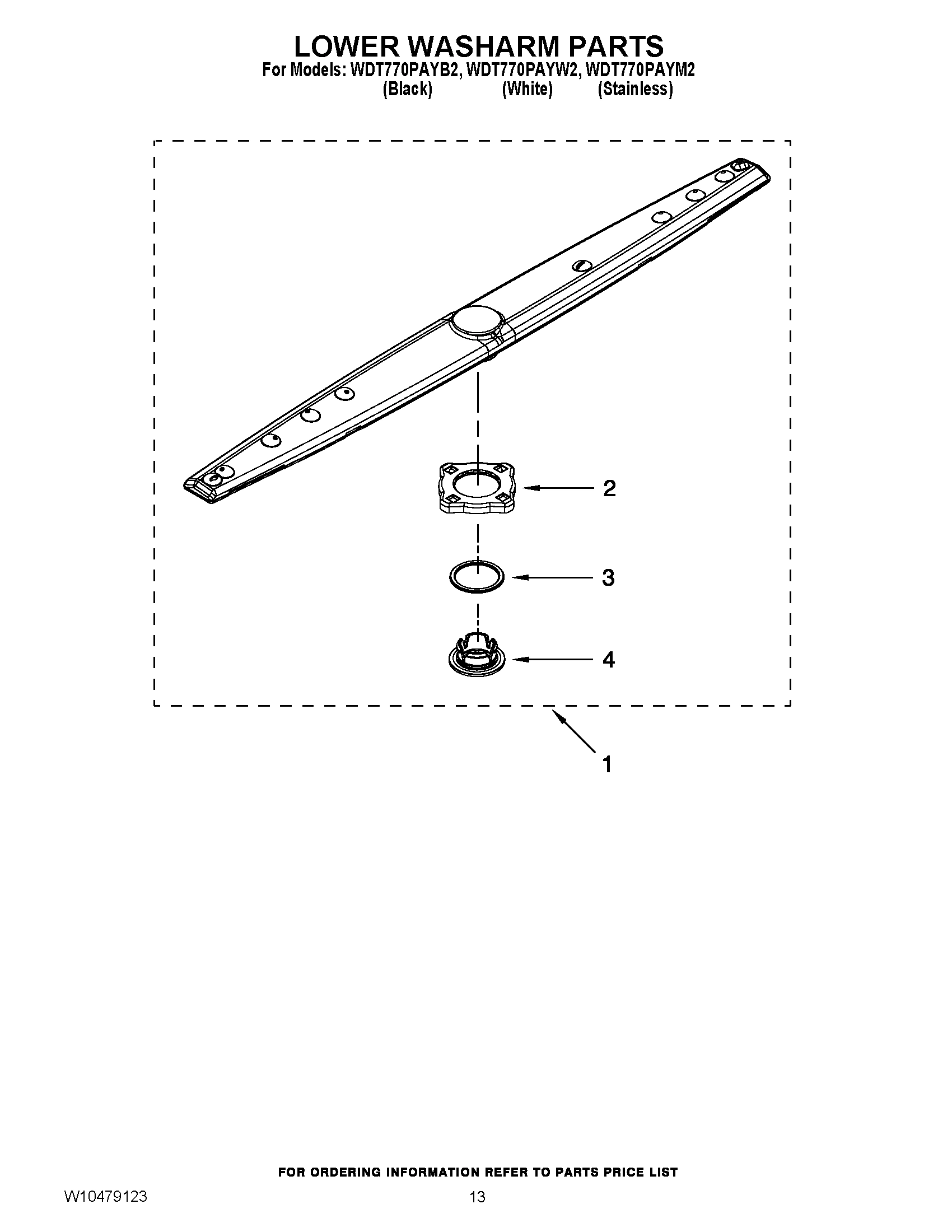 11 - LOWER WASHARM PARTS