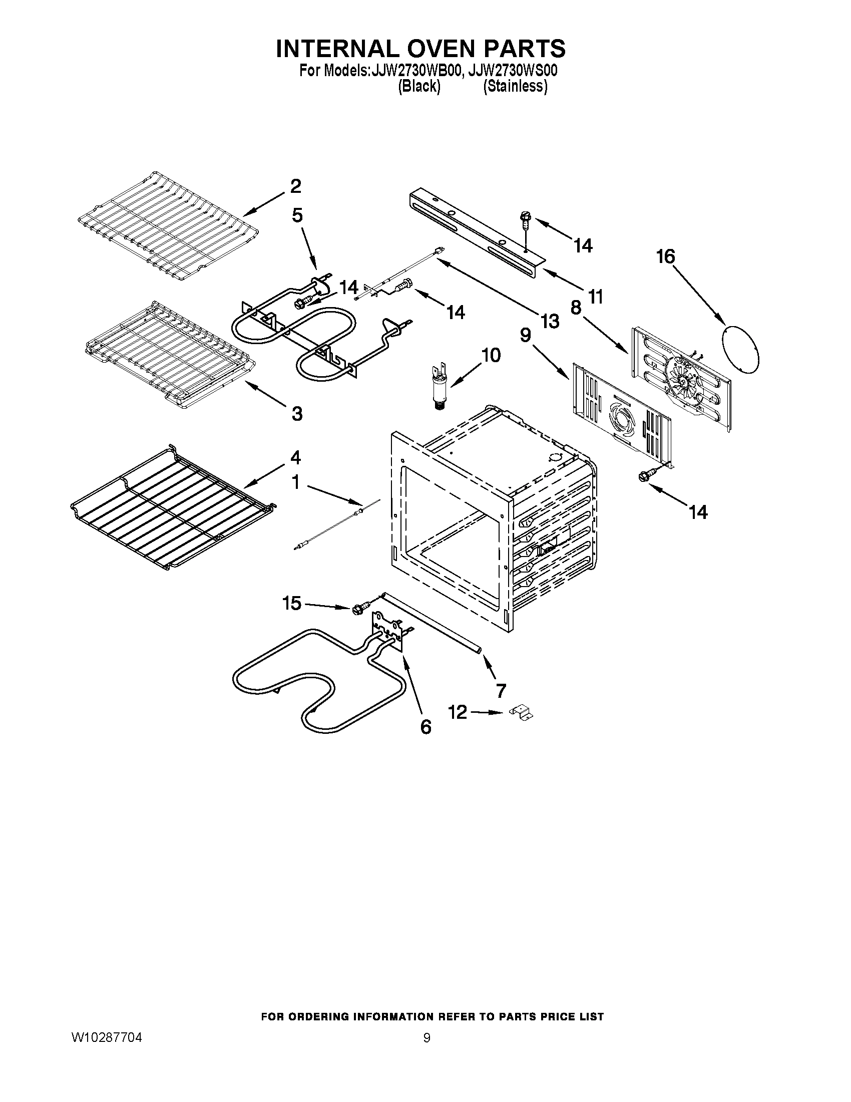 05 - INTERNAL OVEN PARTS