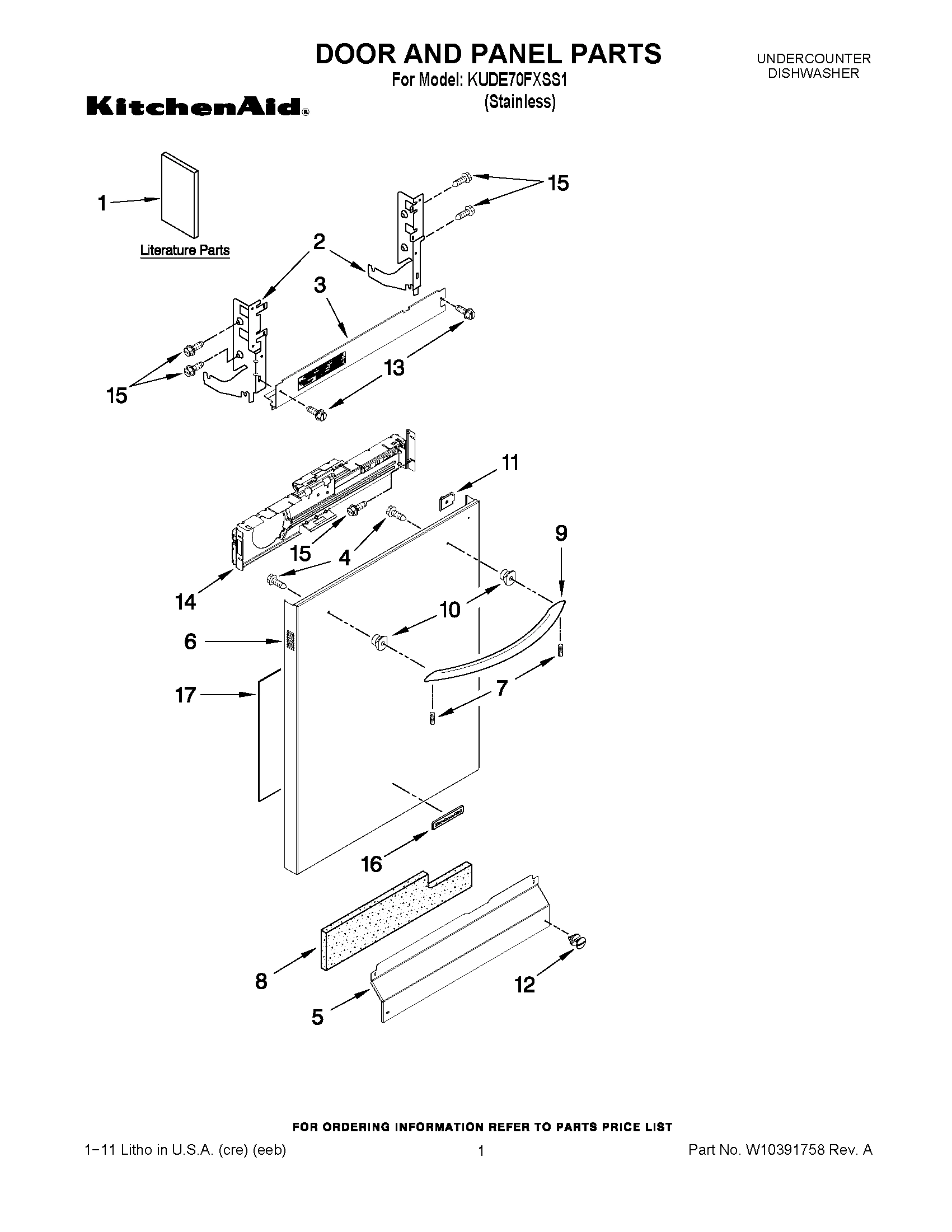 01 - DOOR AND PANEL PARTS