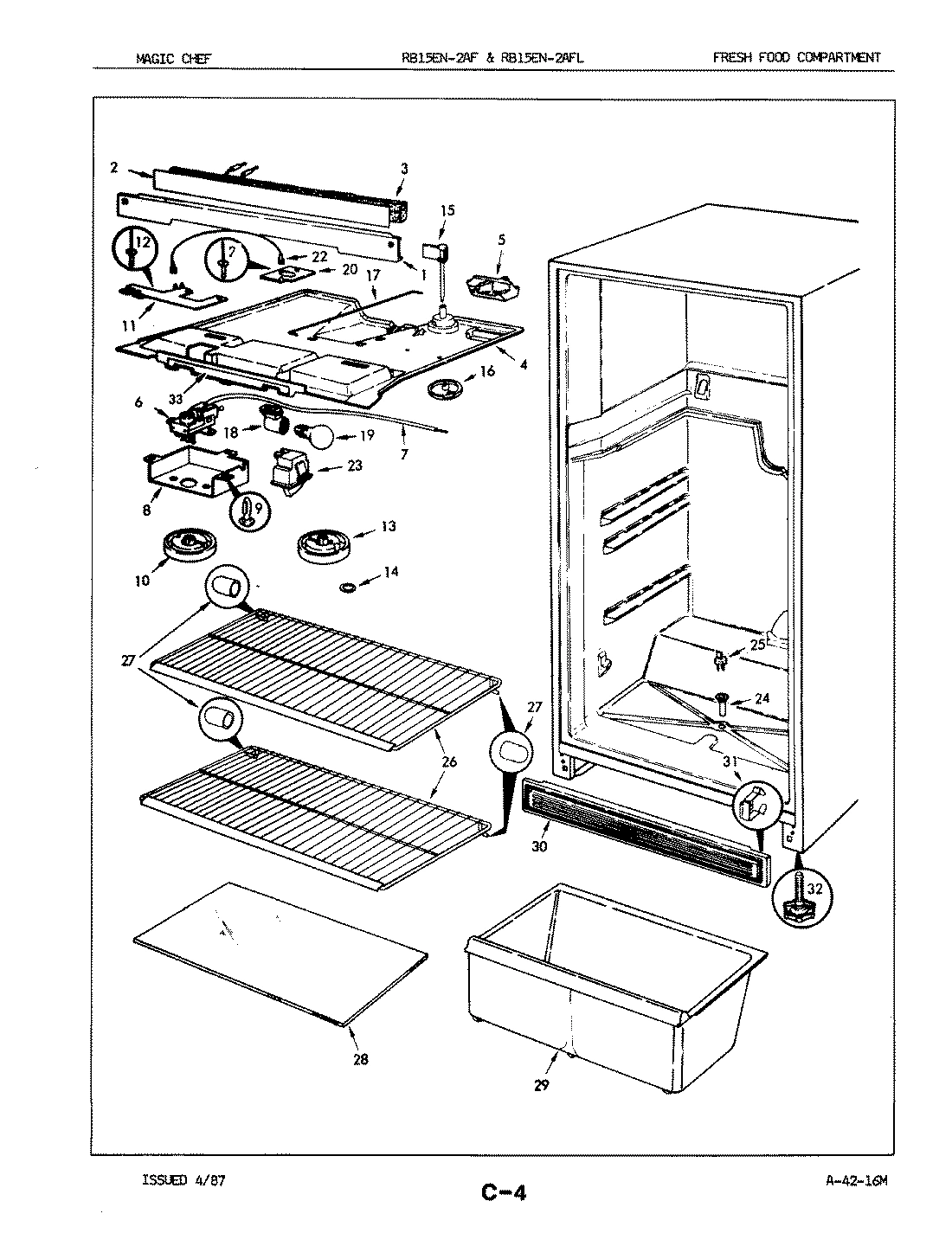 03 - FRESH FOOD COMPARTMENT