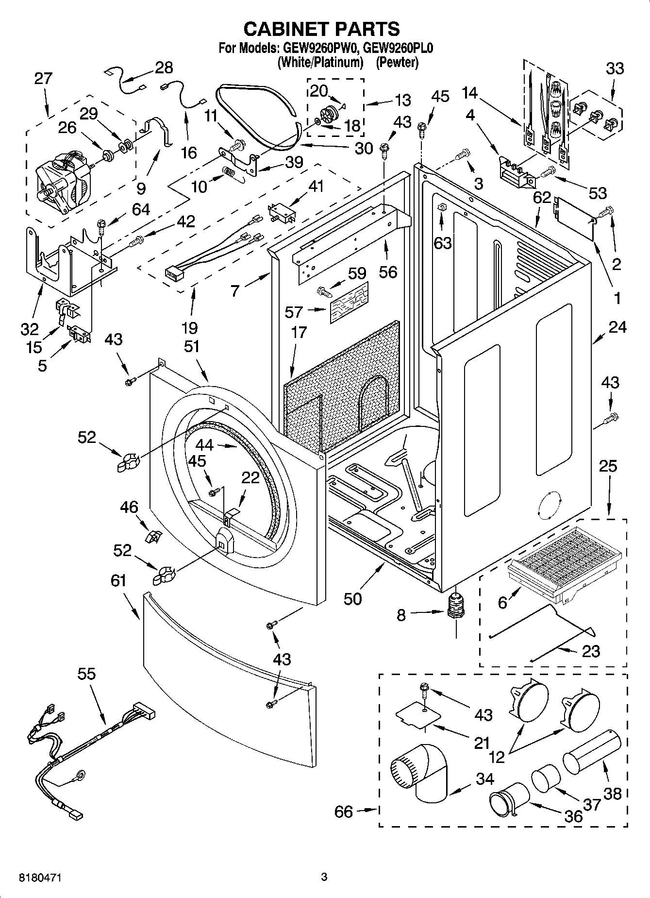 02 - CABINET PARTS