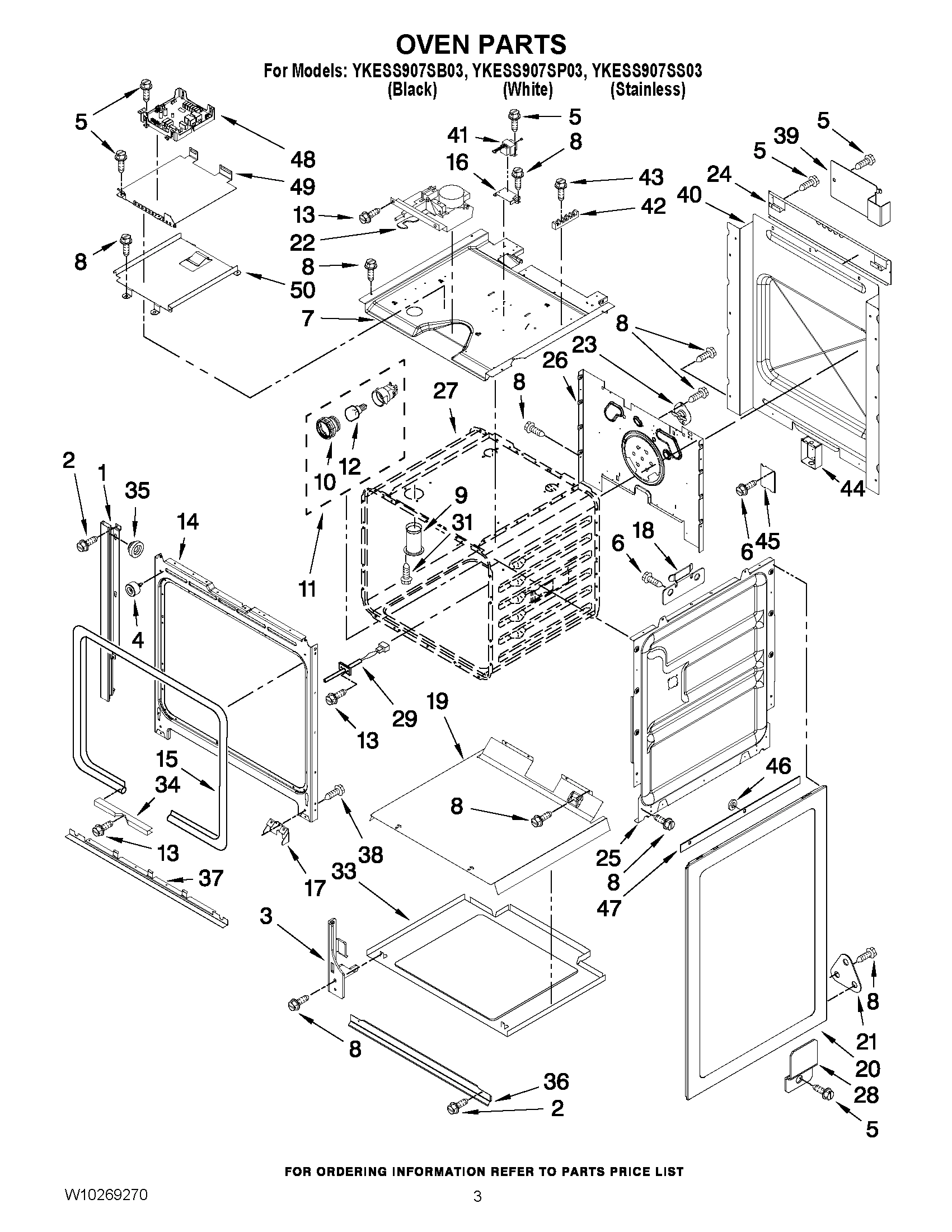02 - OVEN PARTS
