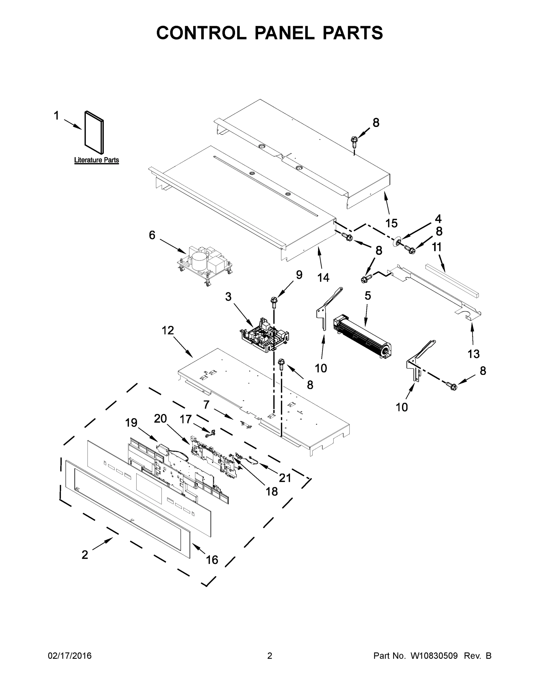 02 - CONTROL PANEL PARTS