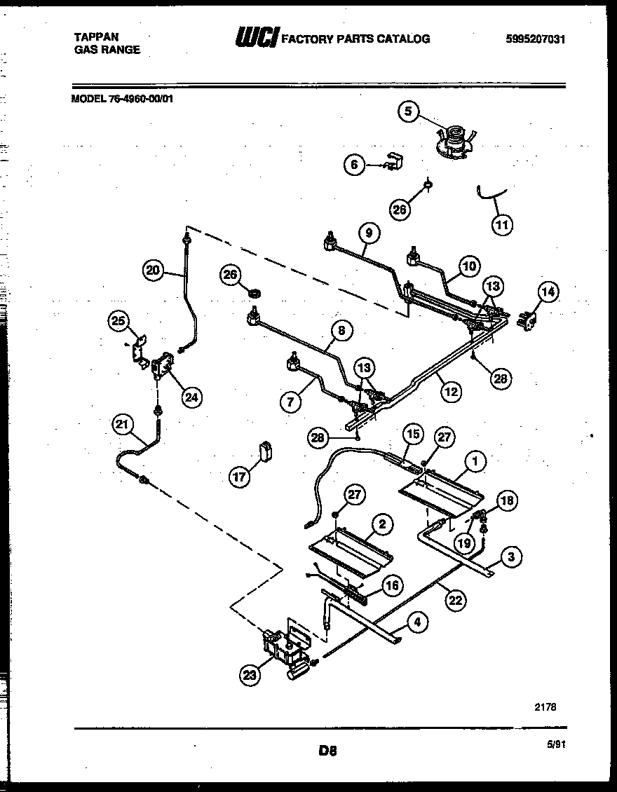 05 - BURNER, MANIFOLD AND GAS CONTROL