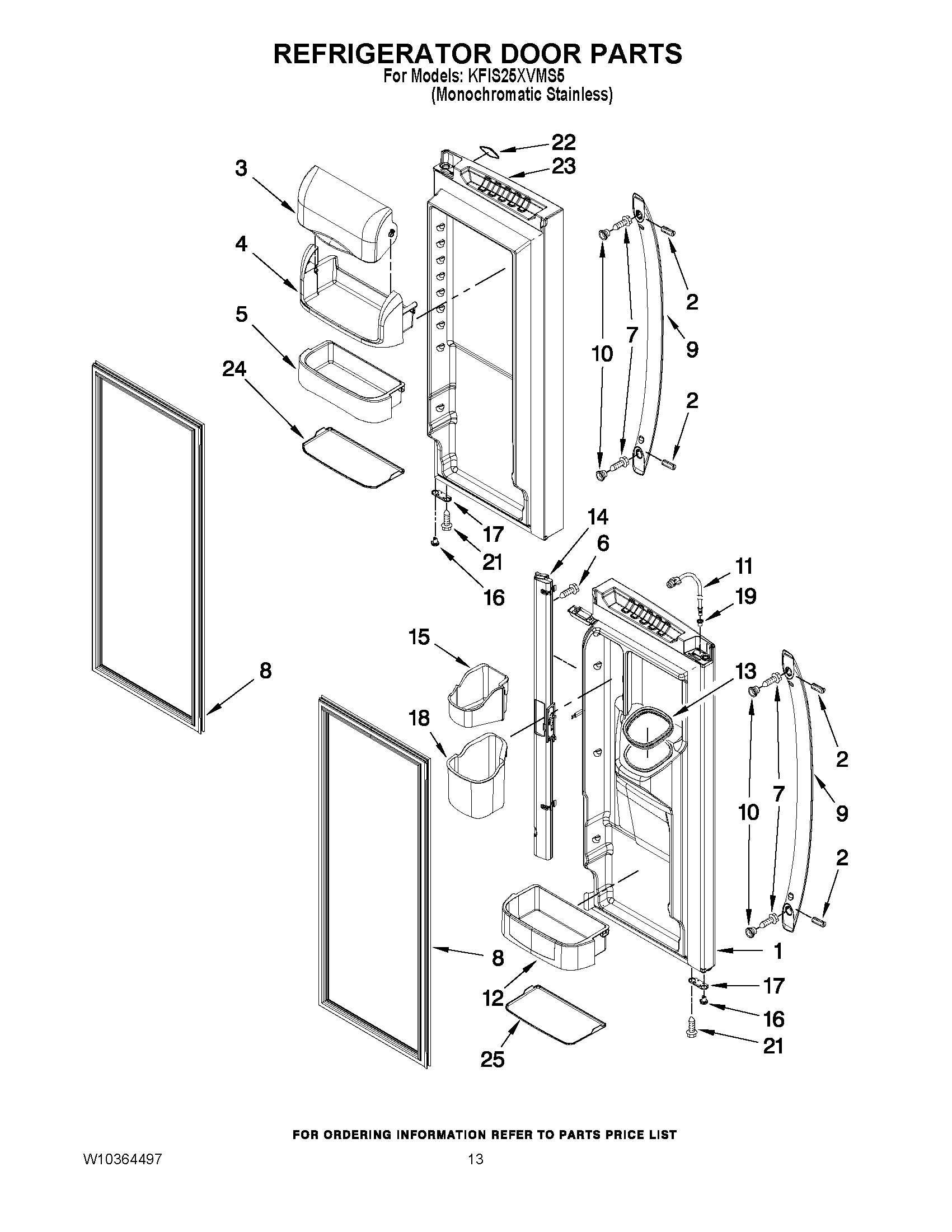 07 - REFRIGERATOR DOOR PARTS